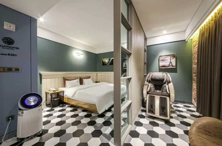 Bed in Awesome Boutique Hotel