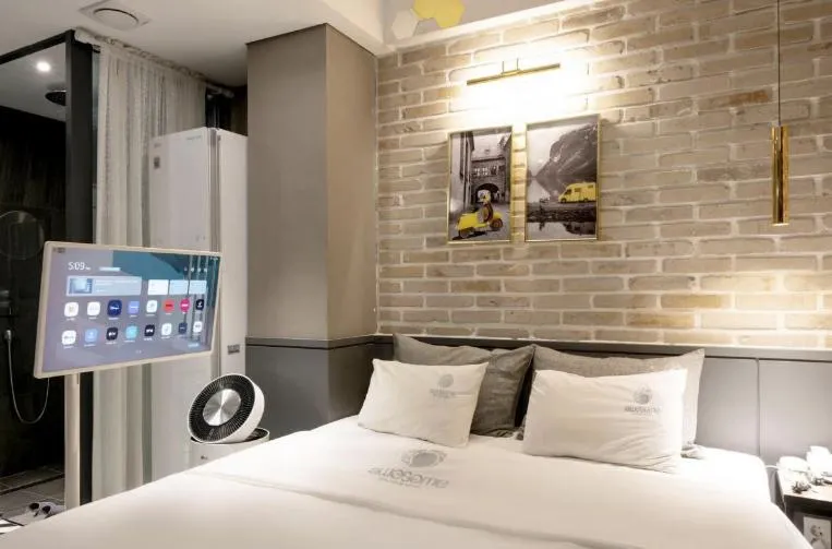 Bed in Awesome Boutique Hotel