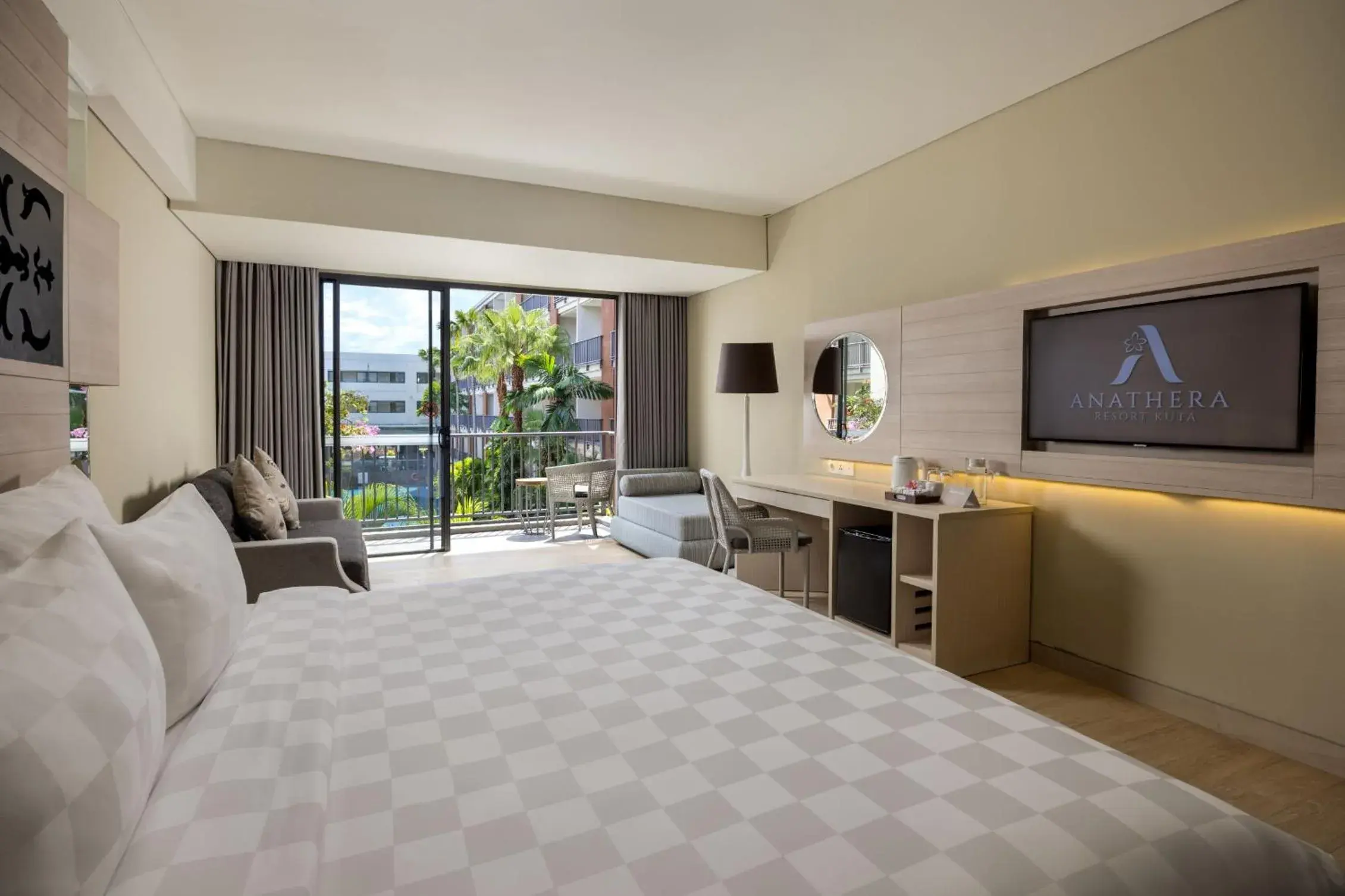 Bed in Anathera Resort Kuta Bed in Anathera Resort Kuta