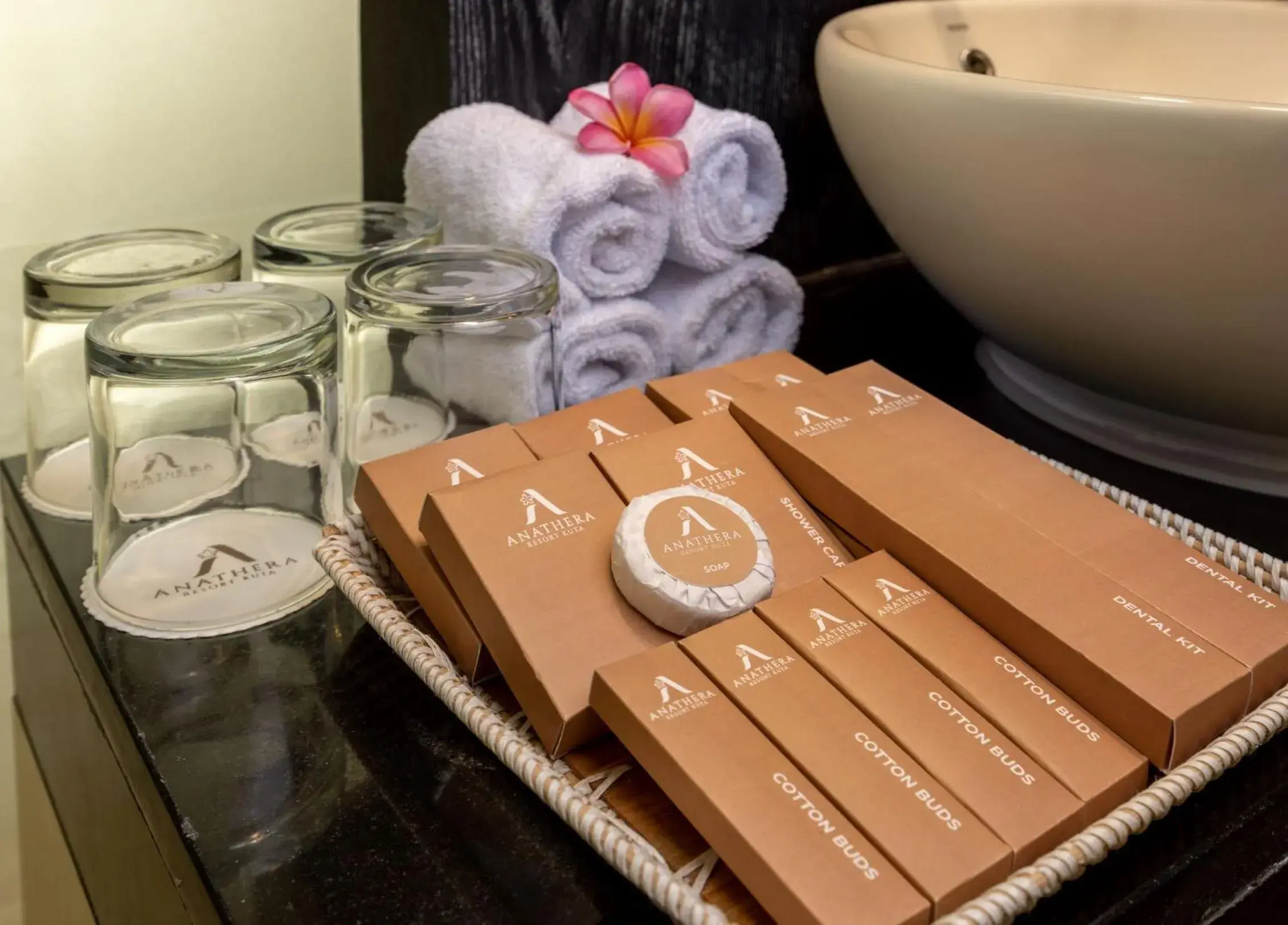 Bathroom in Anathera Resort Kuta Bathroom in Anathera Resort Kuta