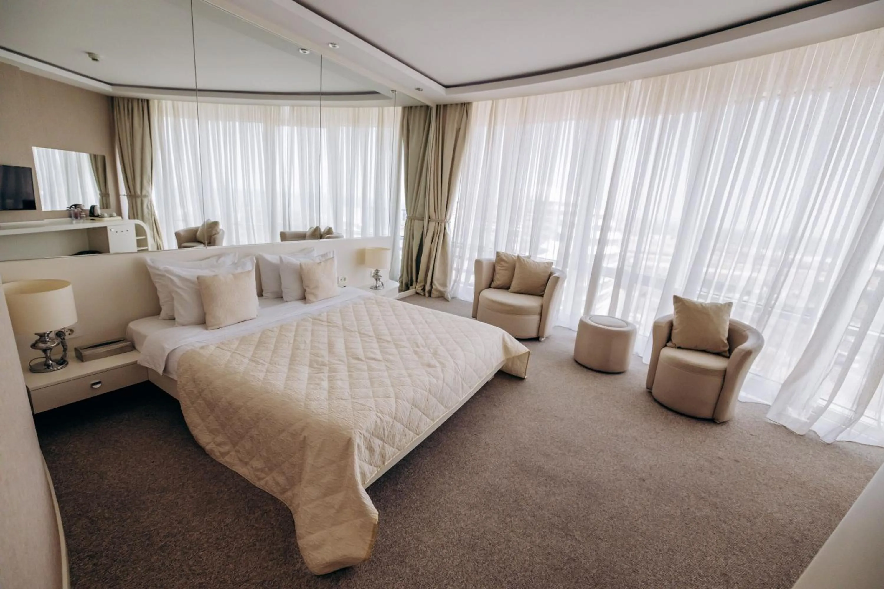 Bedroom, Bed in Sahil Hotel Baku