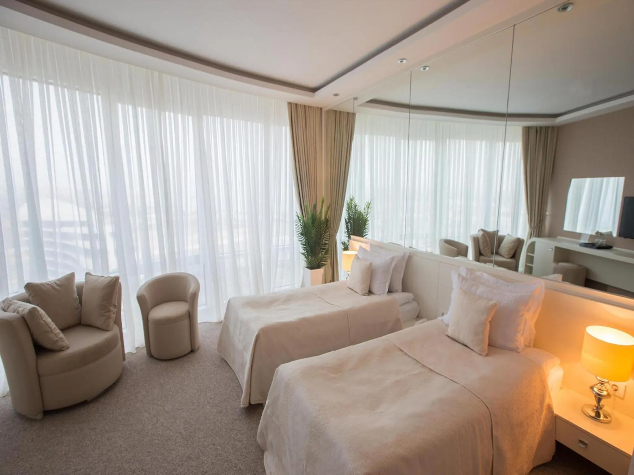 Sea view, Bed in Sahil Hotel Baku