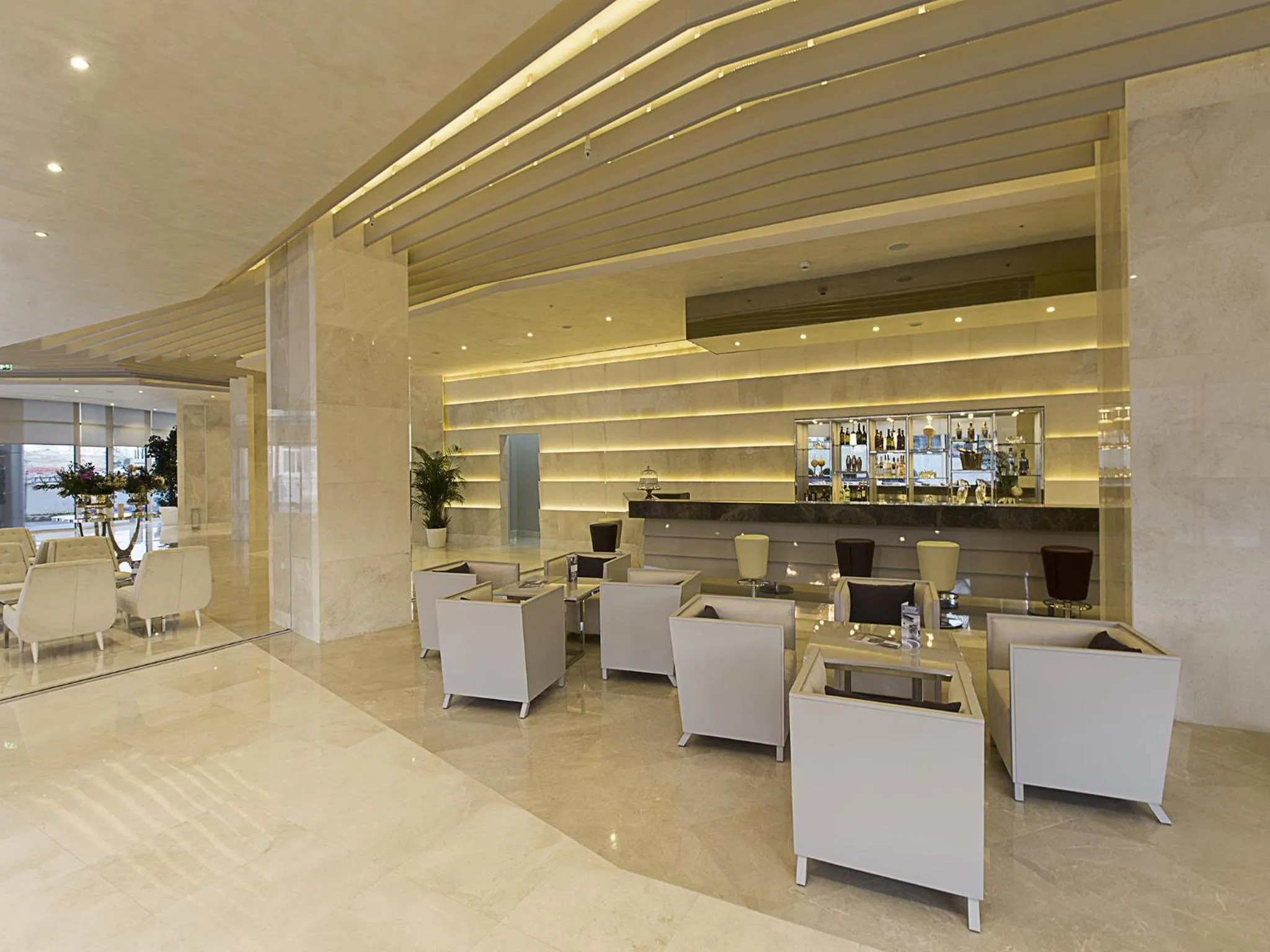Lobby or reception in Sahil Hotel Baku