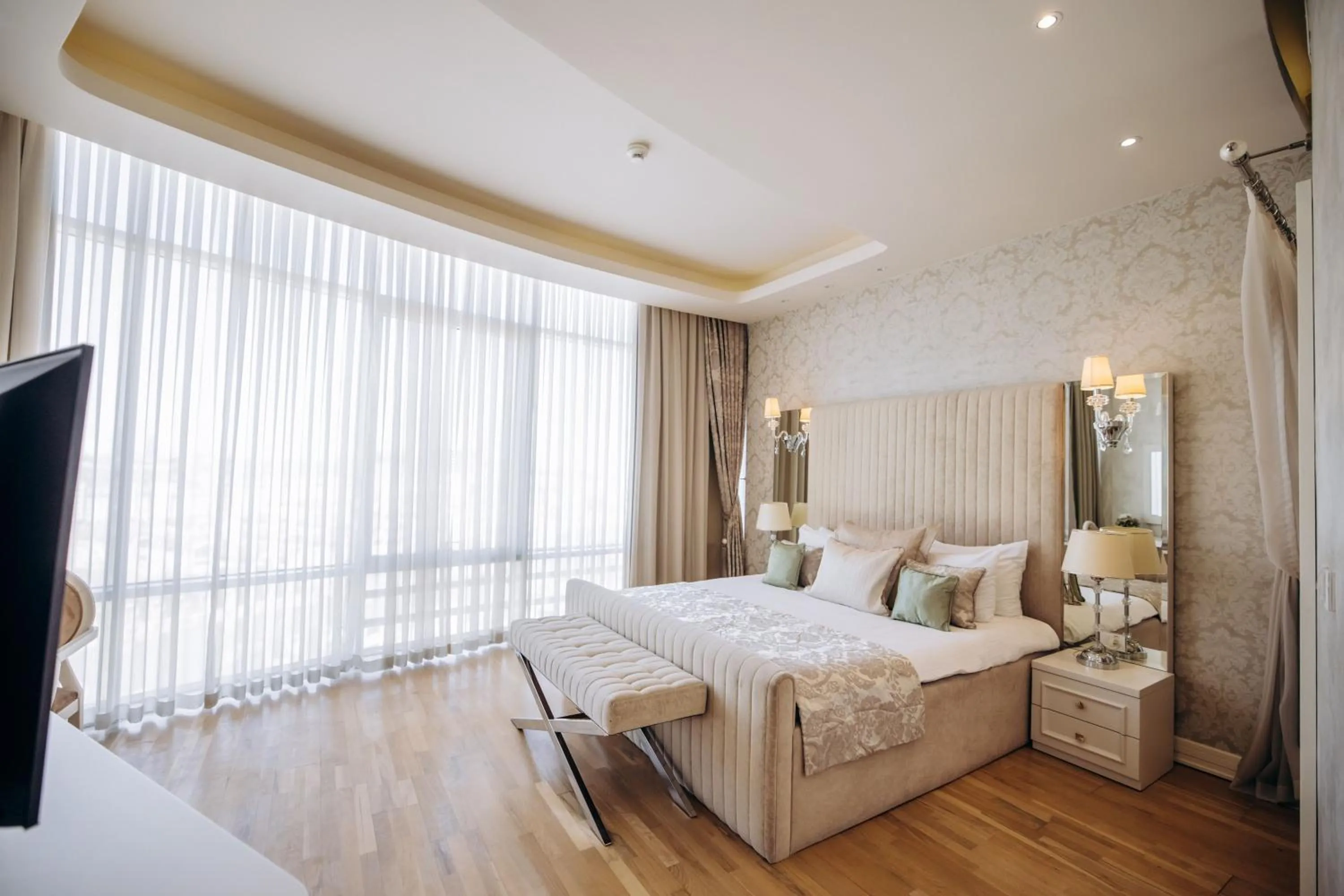 Bedroom, Bed in Sahil Hotel Baku