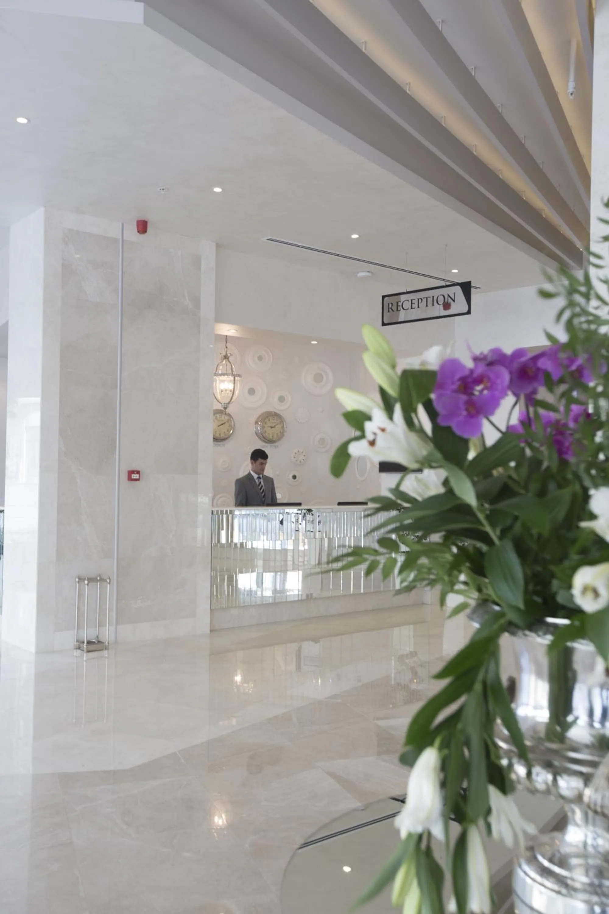 Lobby or reception in Sahil Hotel Baku