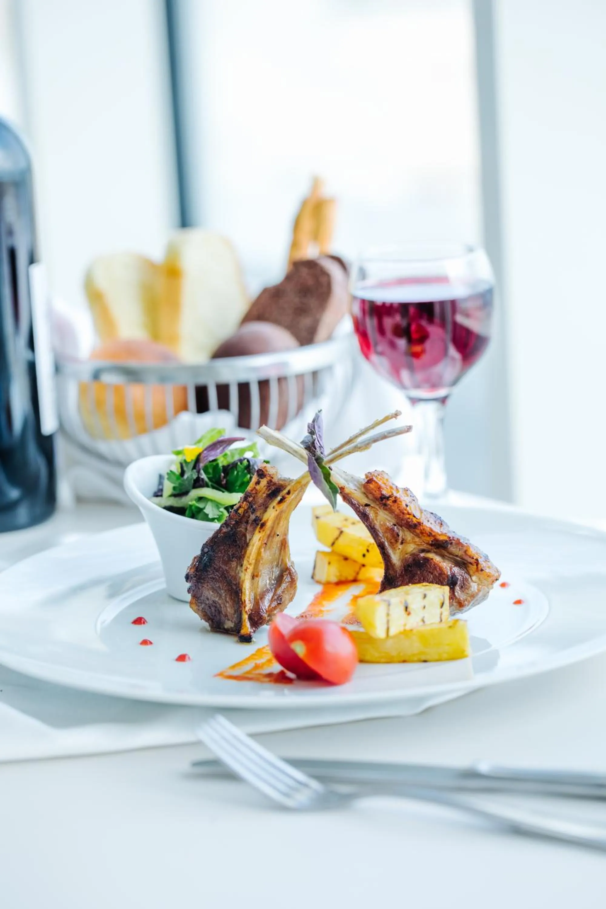 Food and drinks in Sahil Hotel Baku