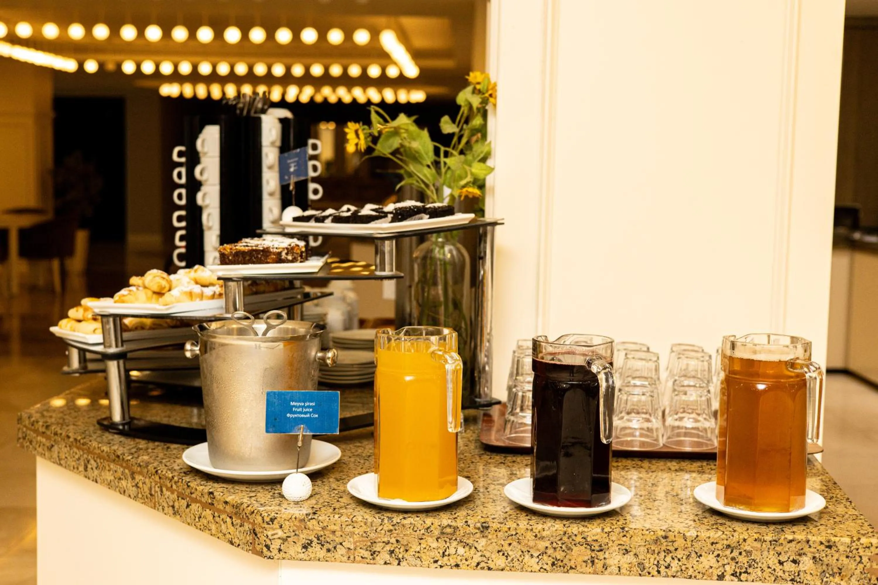 Breakfast in Sahil Hotel Baku