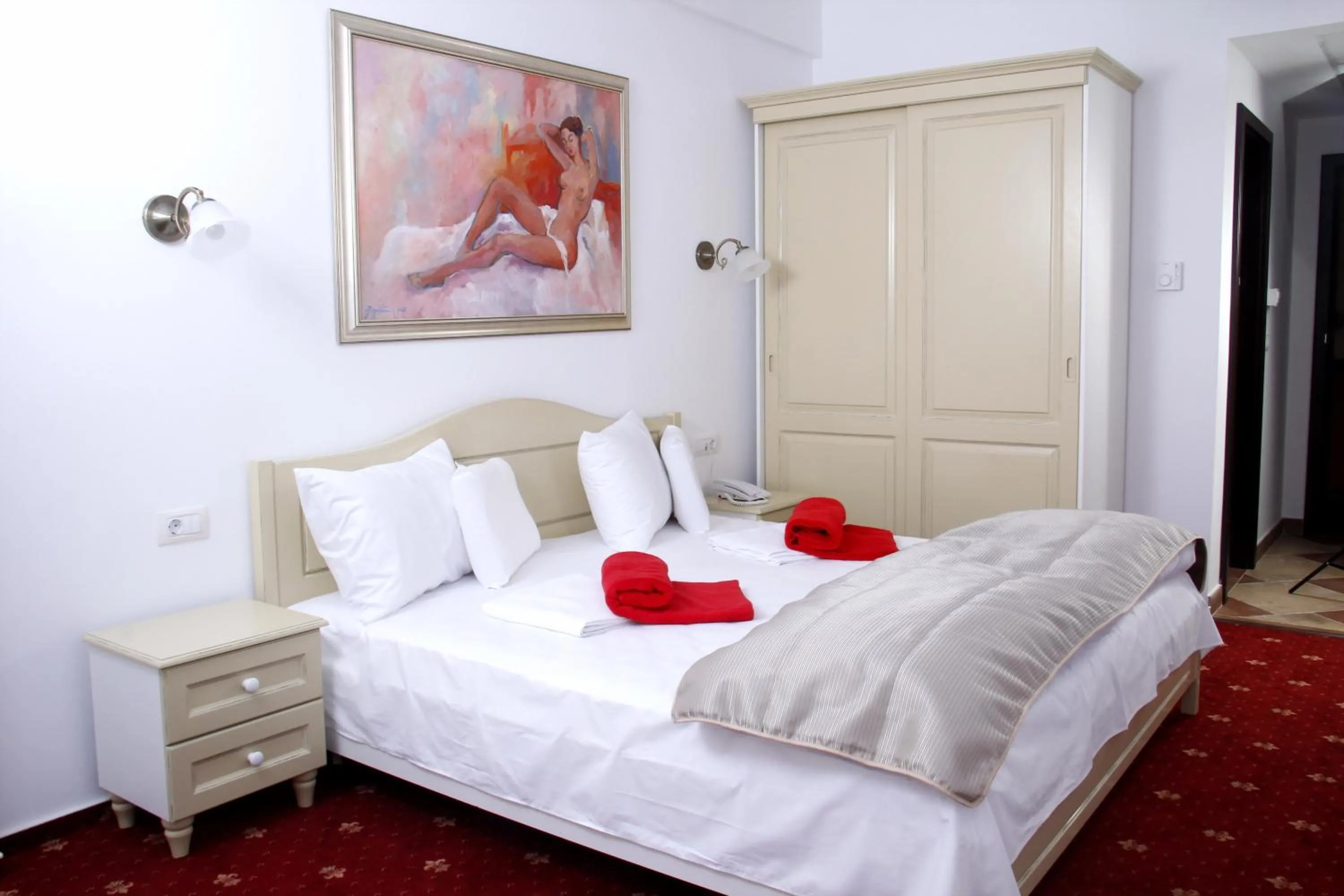 Bed in Hotel Exclusiv