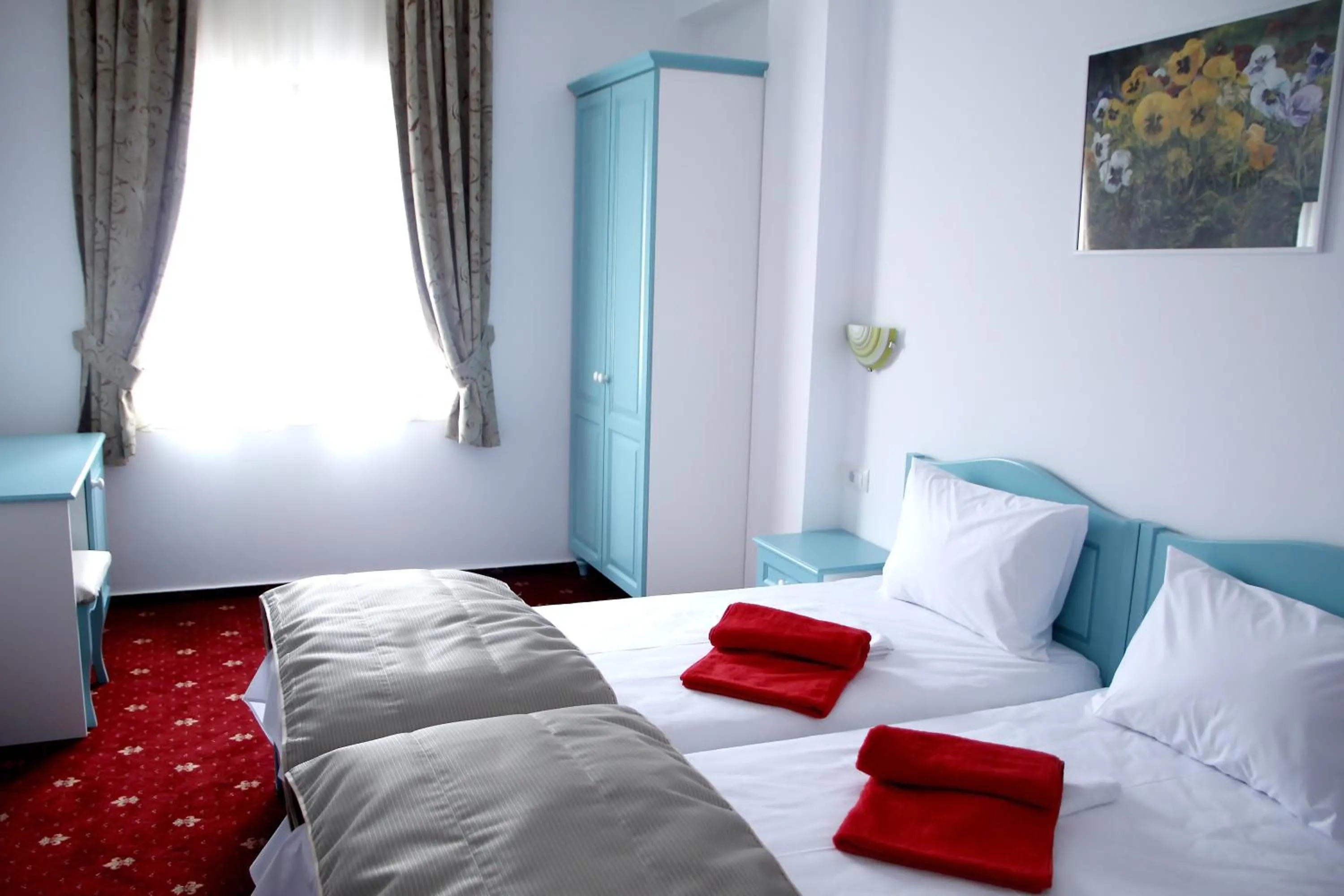 Spring, Bed in Hotel Exclusiv