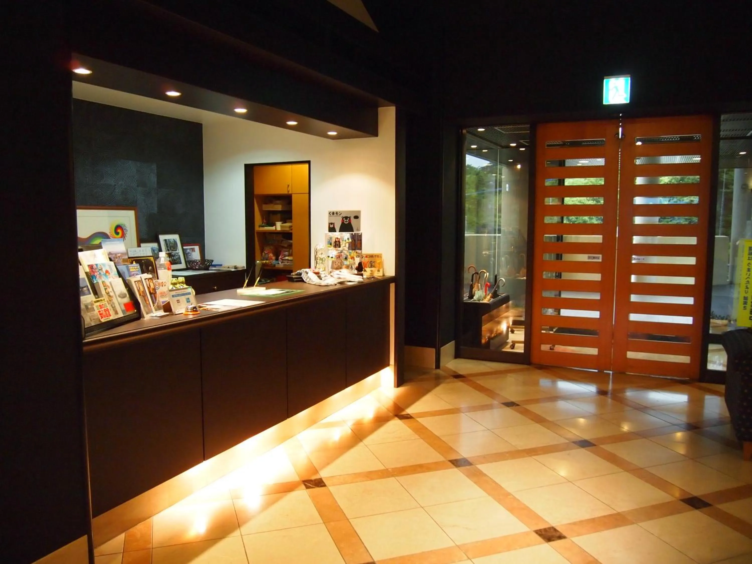 Lobby or reception in Hotel Shosenkaku Romankan