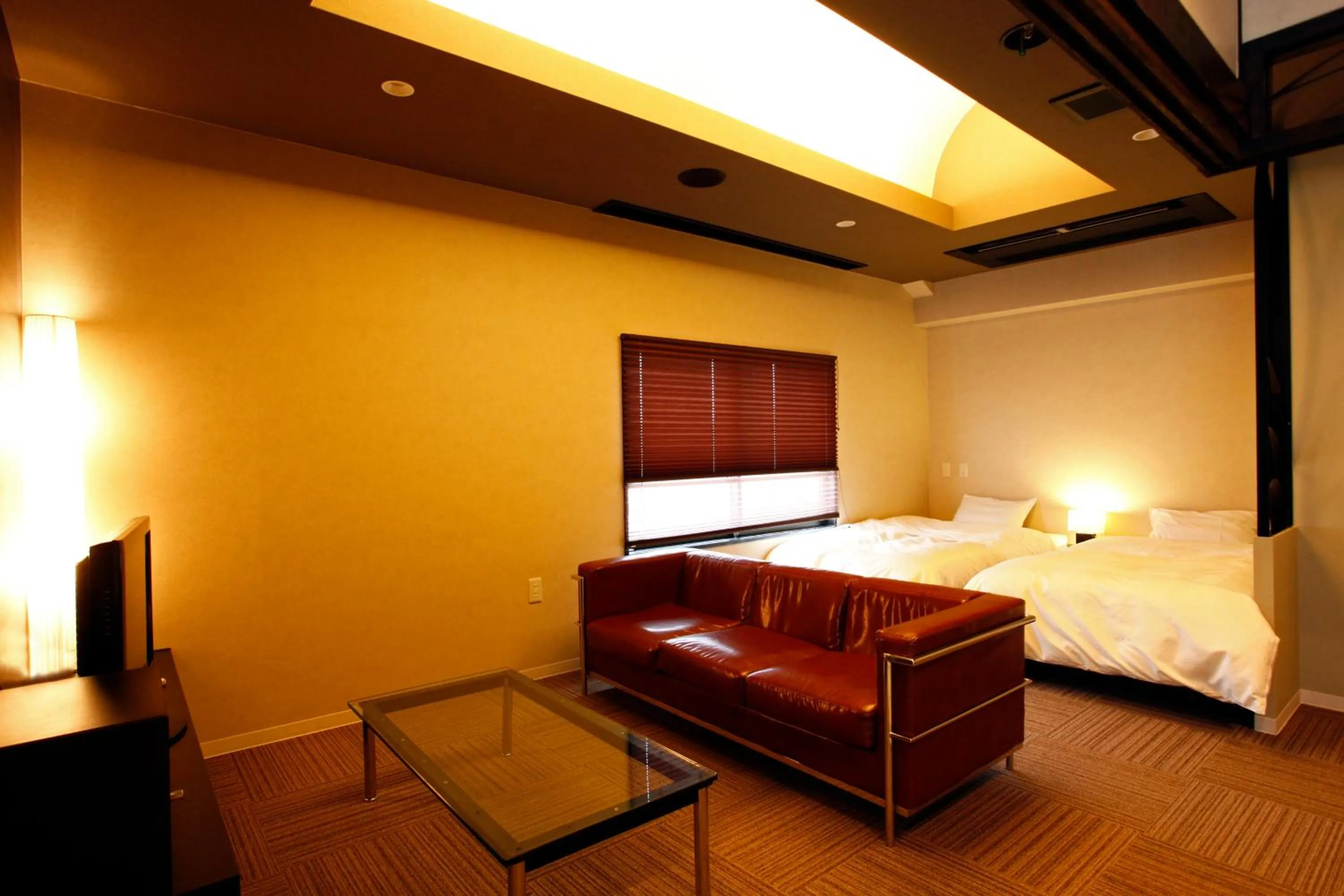 Bed in Hotel Shosenkaku Romankan