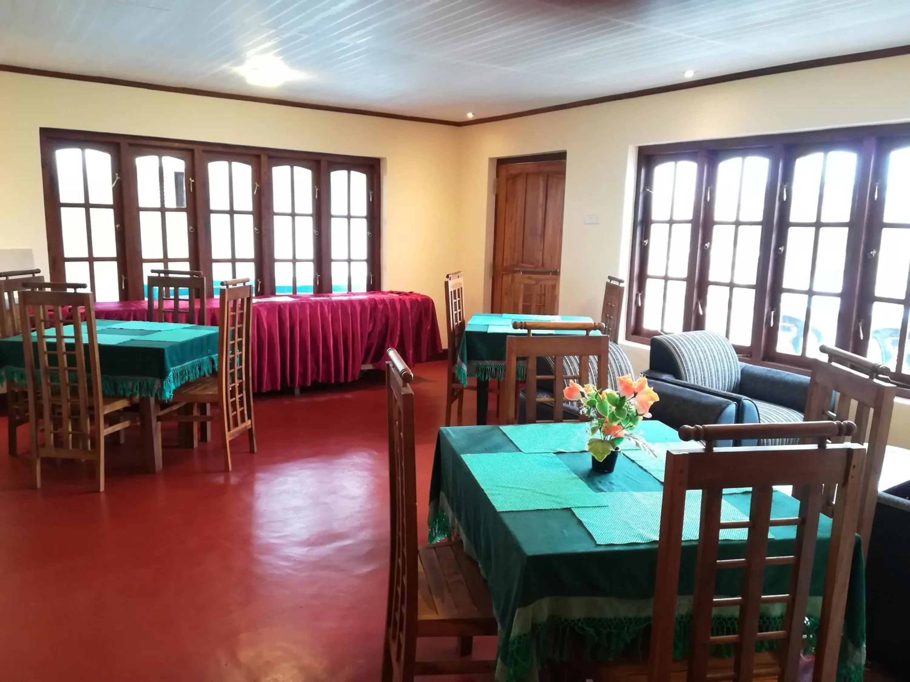 Communal lounge/ TV room in Blue Moon Hotel