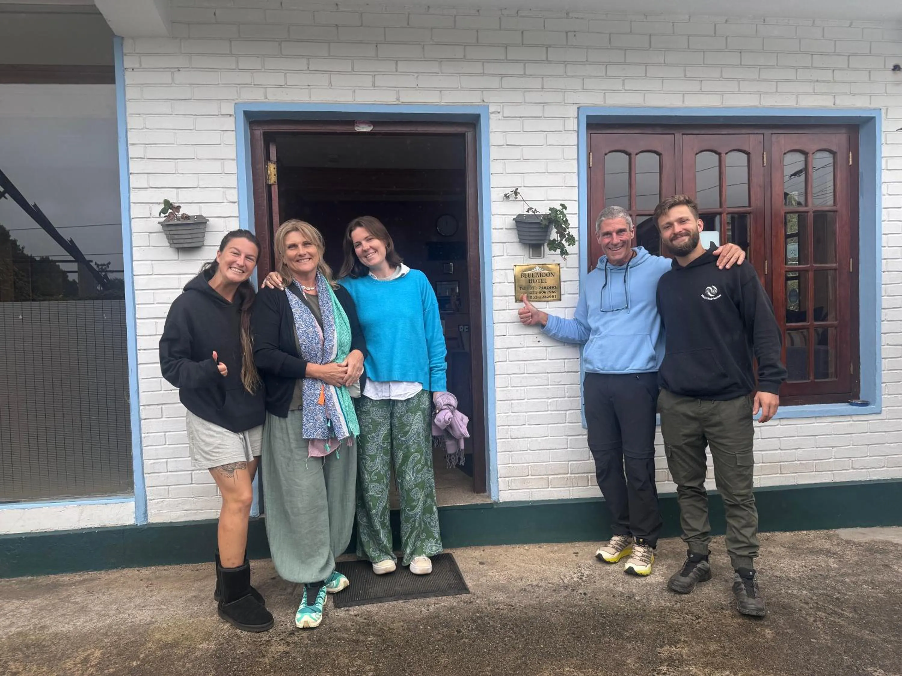 Guests in Blue Moon Hotel