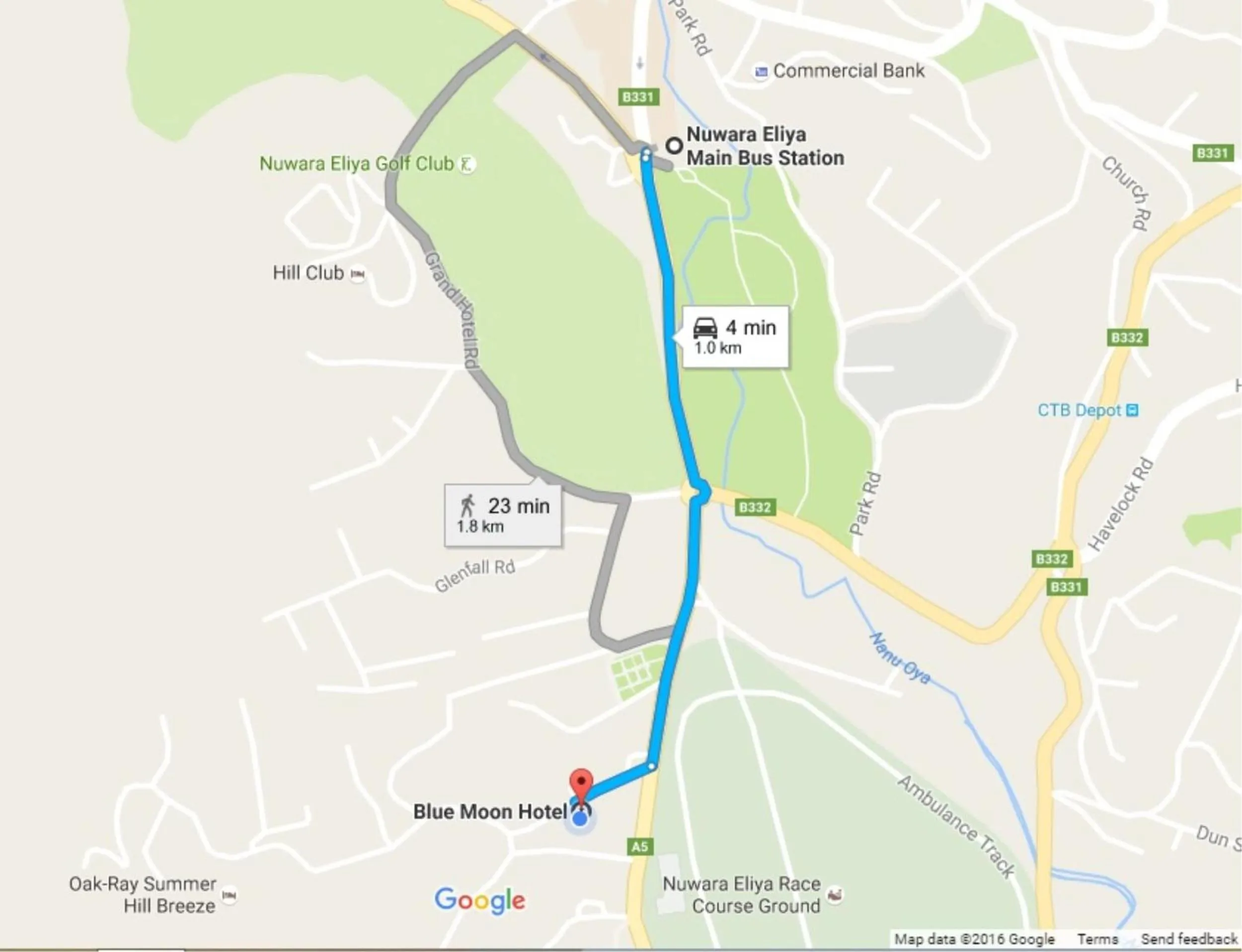 Property logo or sign in Blue Moon Hotel