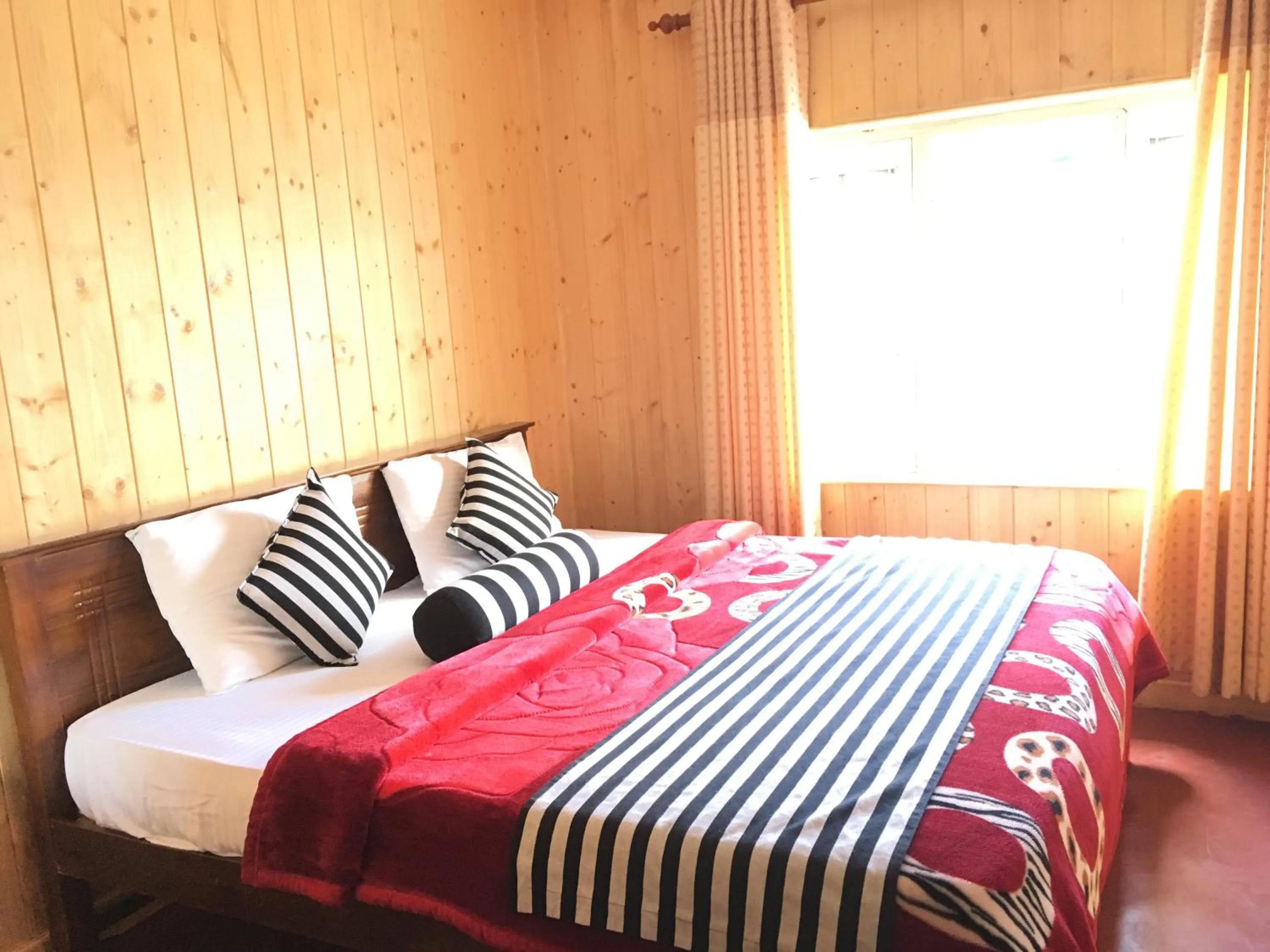 Bed in Blue Moon Hotel