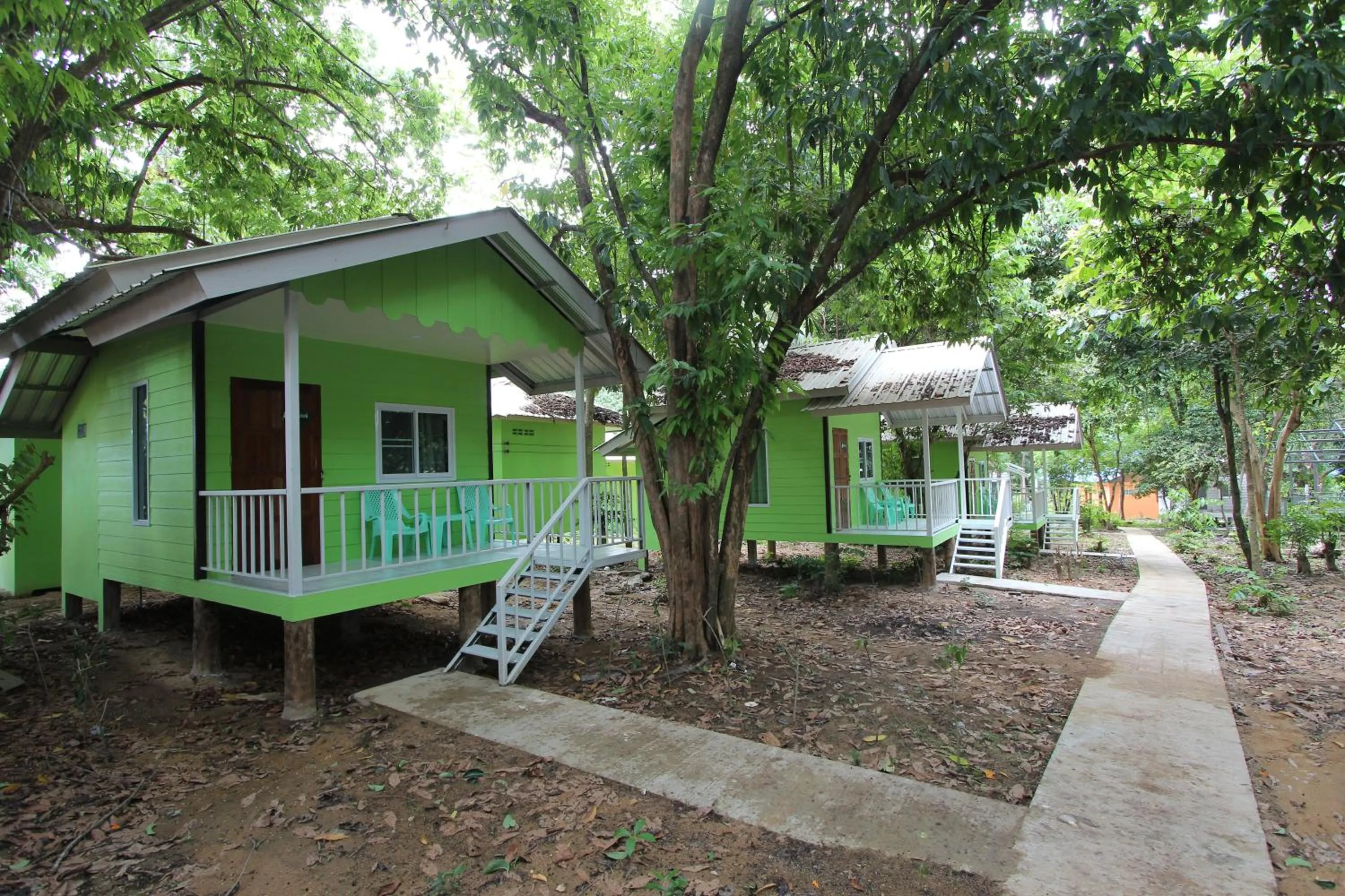 Facade/entrance in Koh Phayam Greentawan Resort