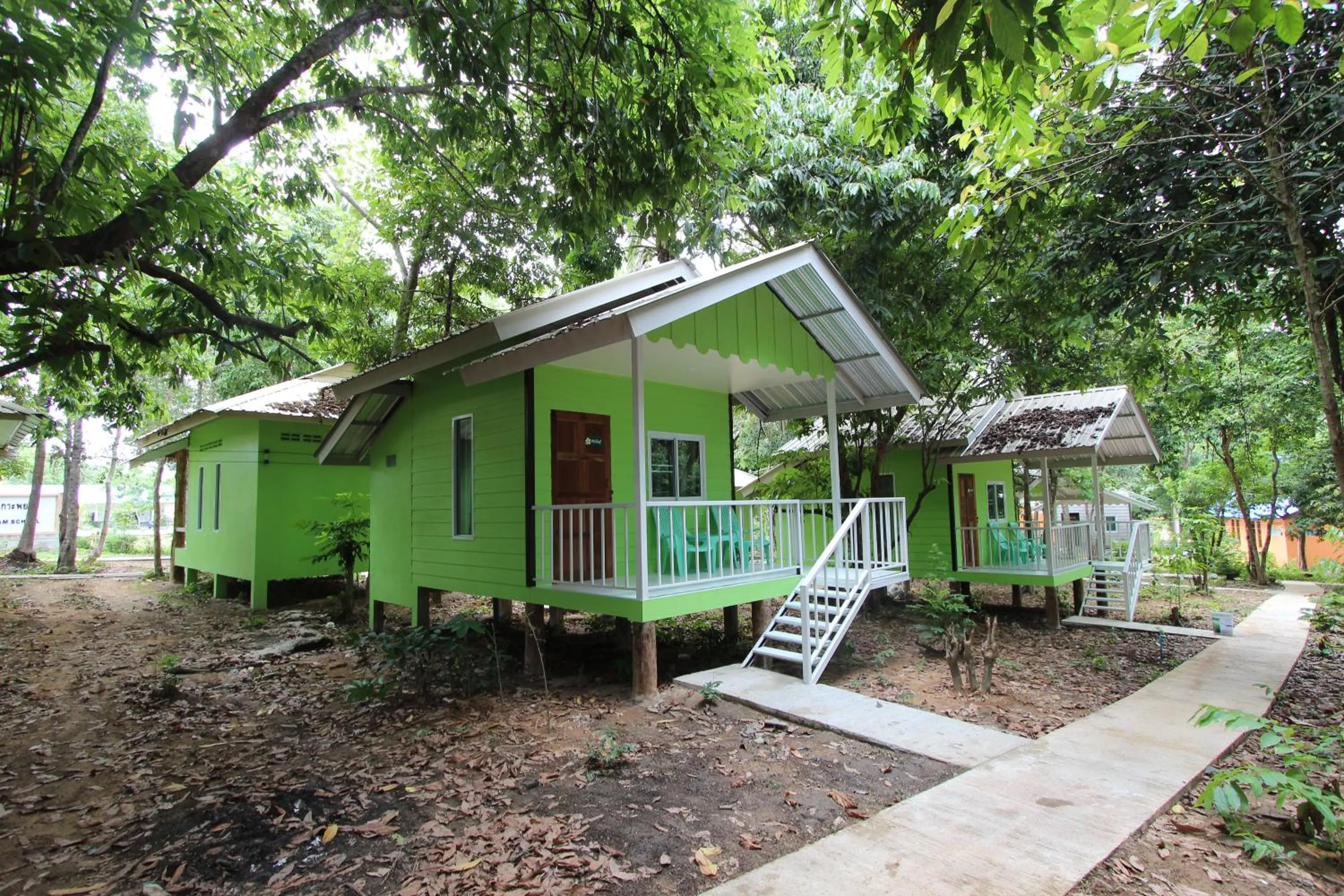 Facade/entrance in Koh Phayam Greentawan Resort