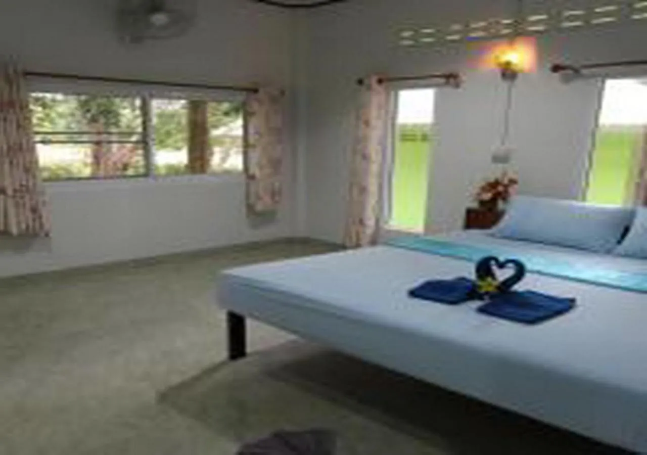 Bed in Koh Phayam Greentawan Resort