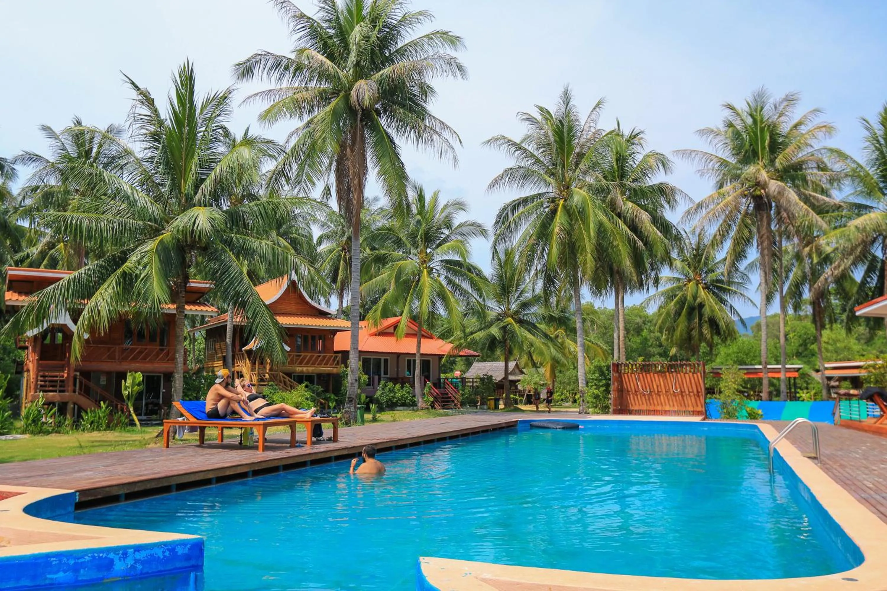 Swimming pool in The Ford SunSet Beach Resort