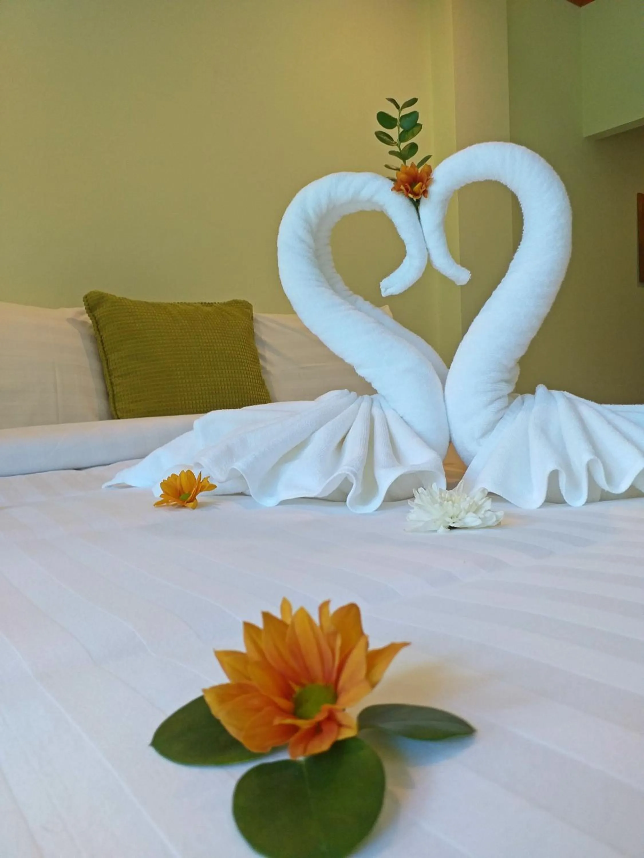 Bed in The Ford SunSet Beach Resort