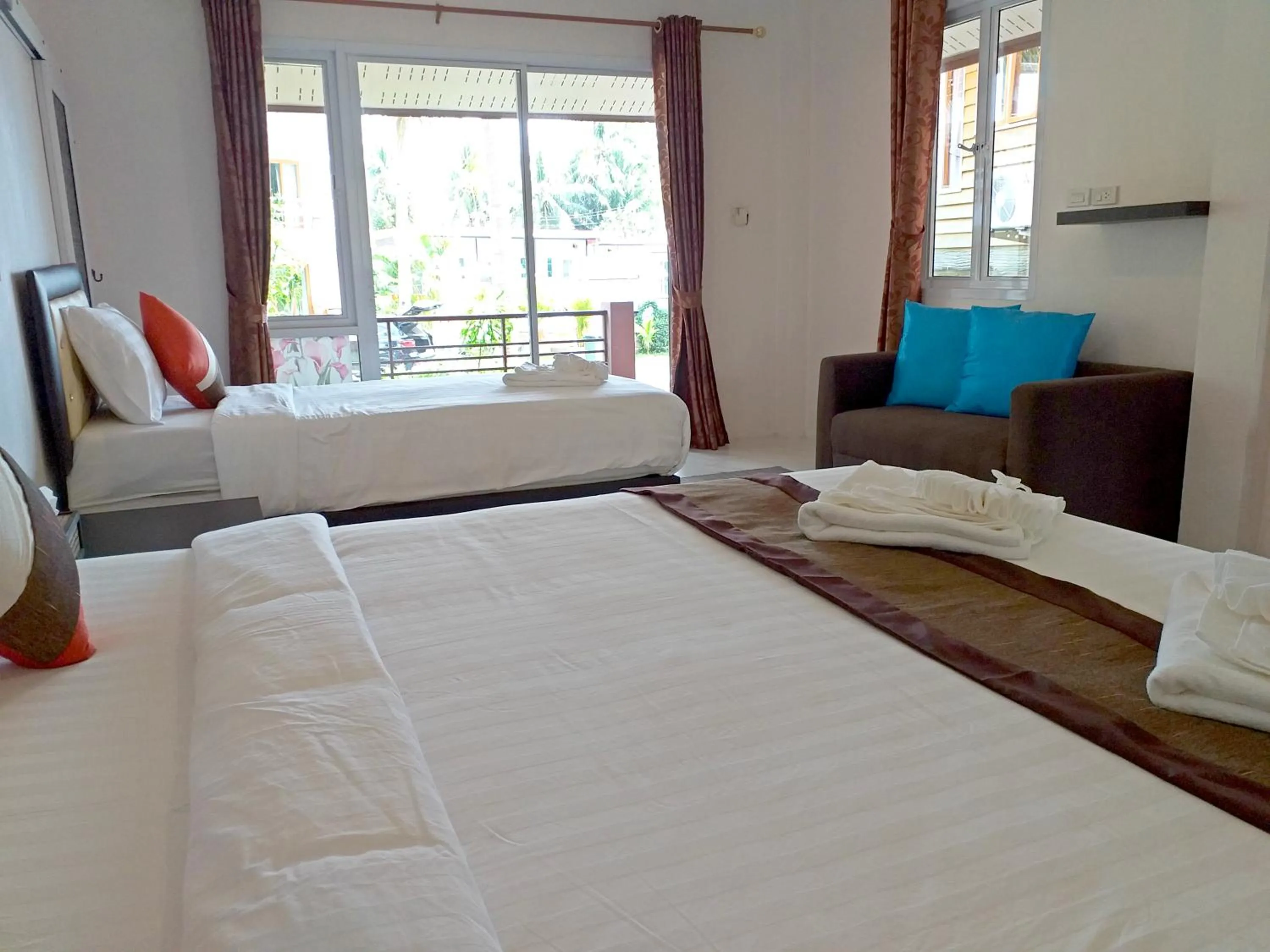 Bed in The Ford SunSet Beach Resort