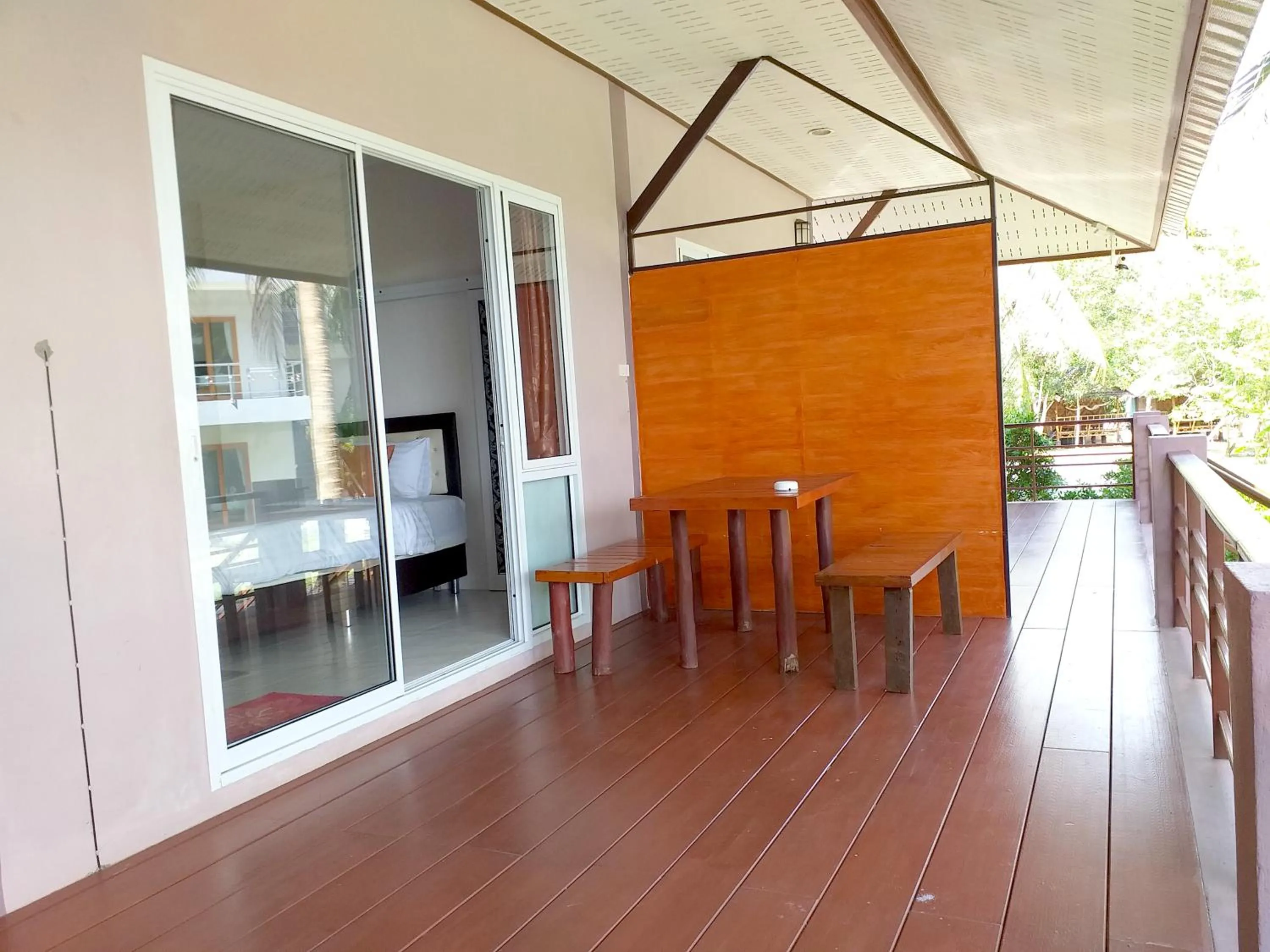 Patio in The Ford SunSet Beach Resort