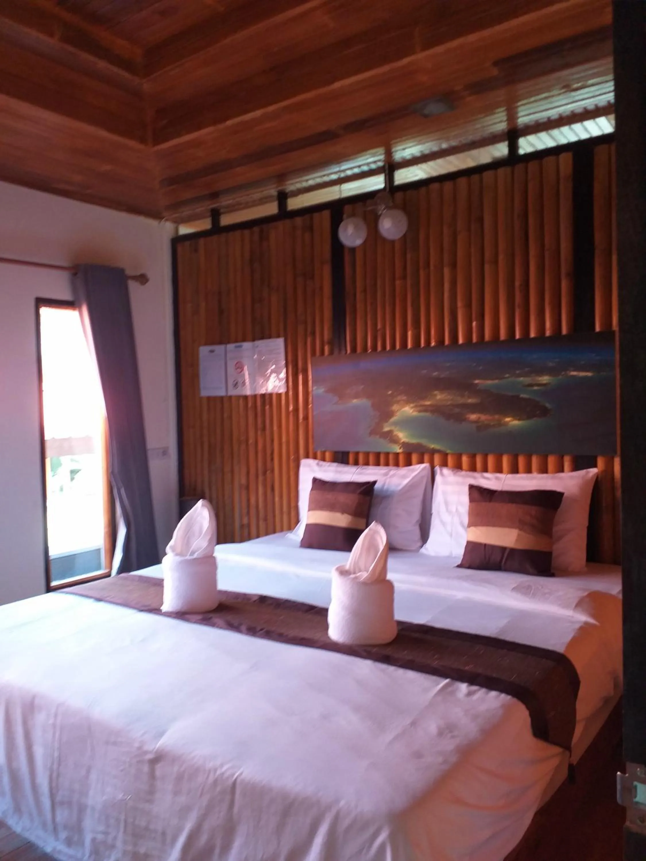 Bed in The Ford SunSet Beach Resort