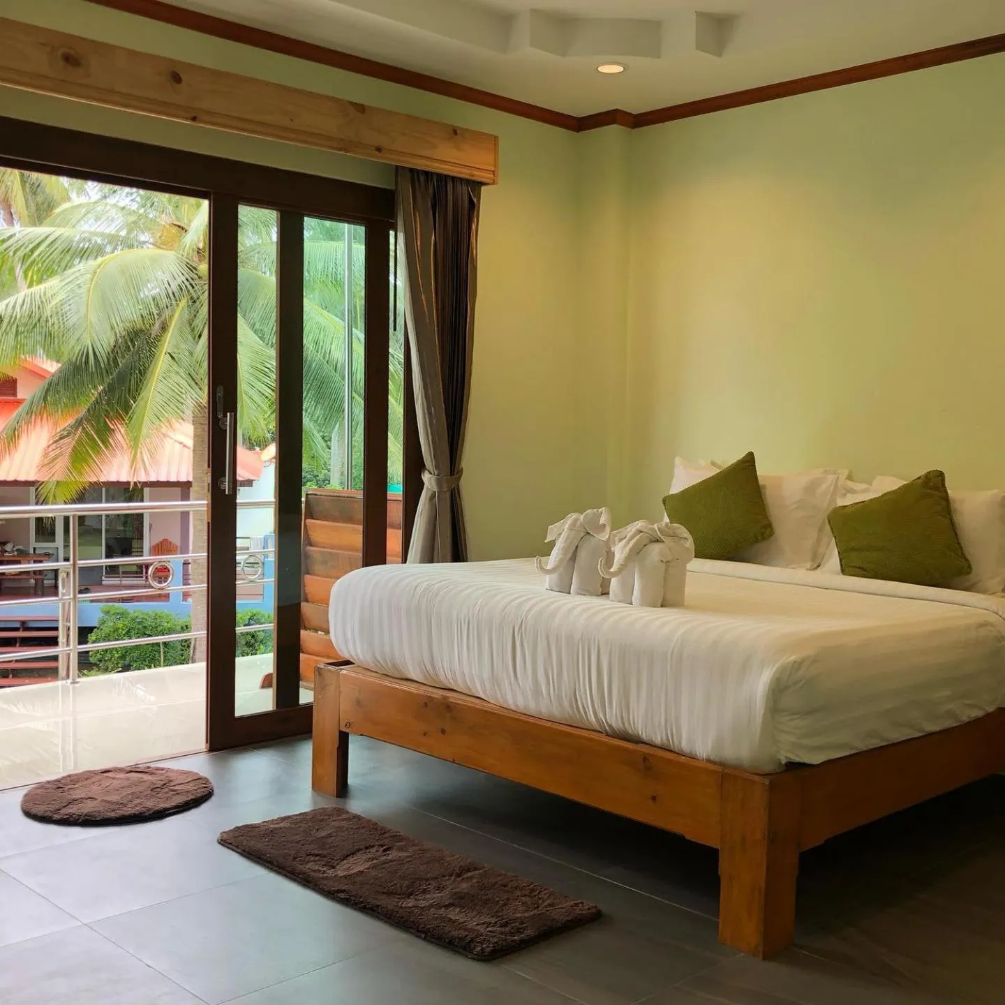 Bed in The Ford SunSet Beach Resort