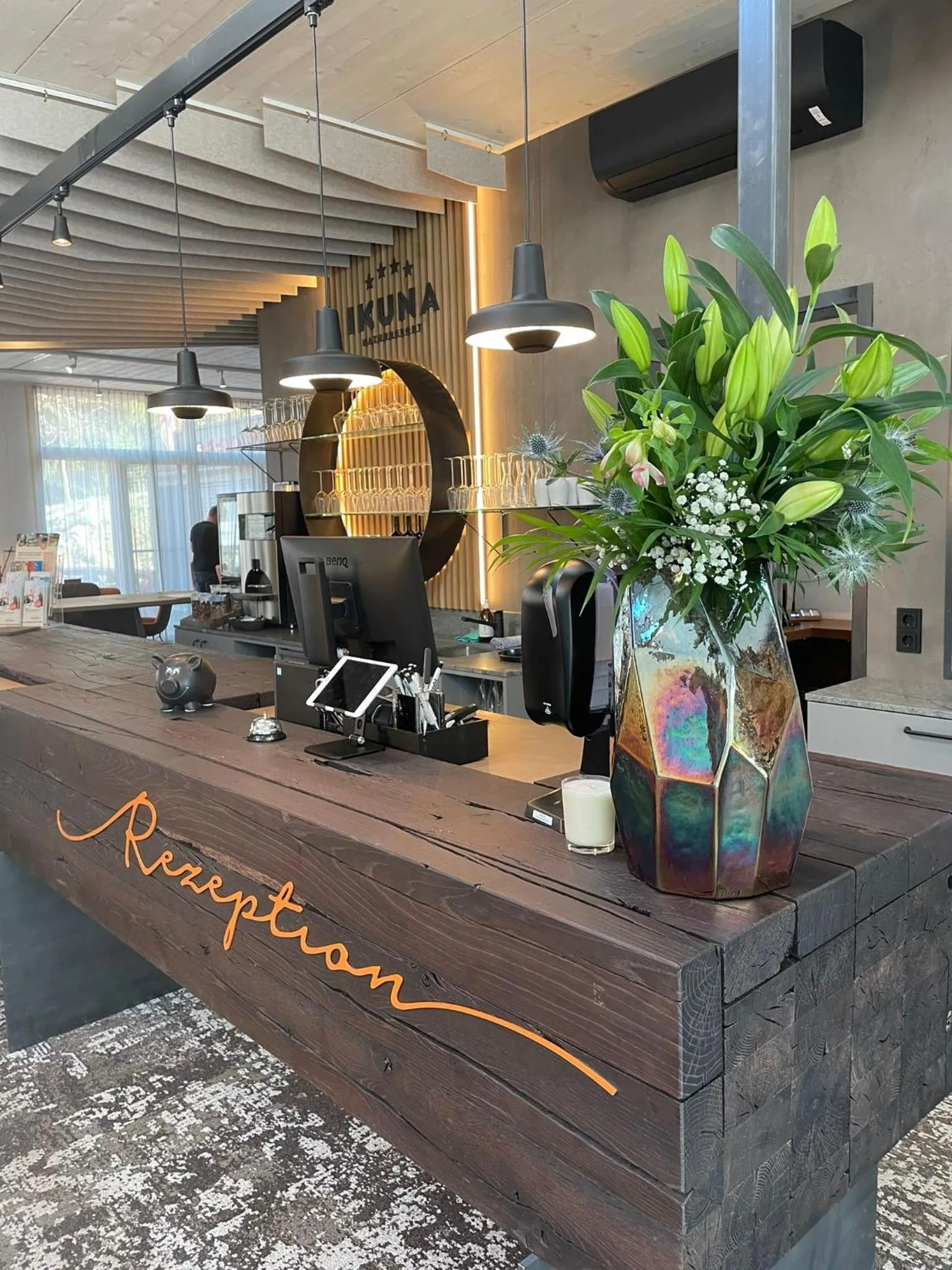 Lobby or reception in IKUNA Naturresort