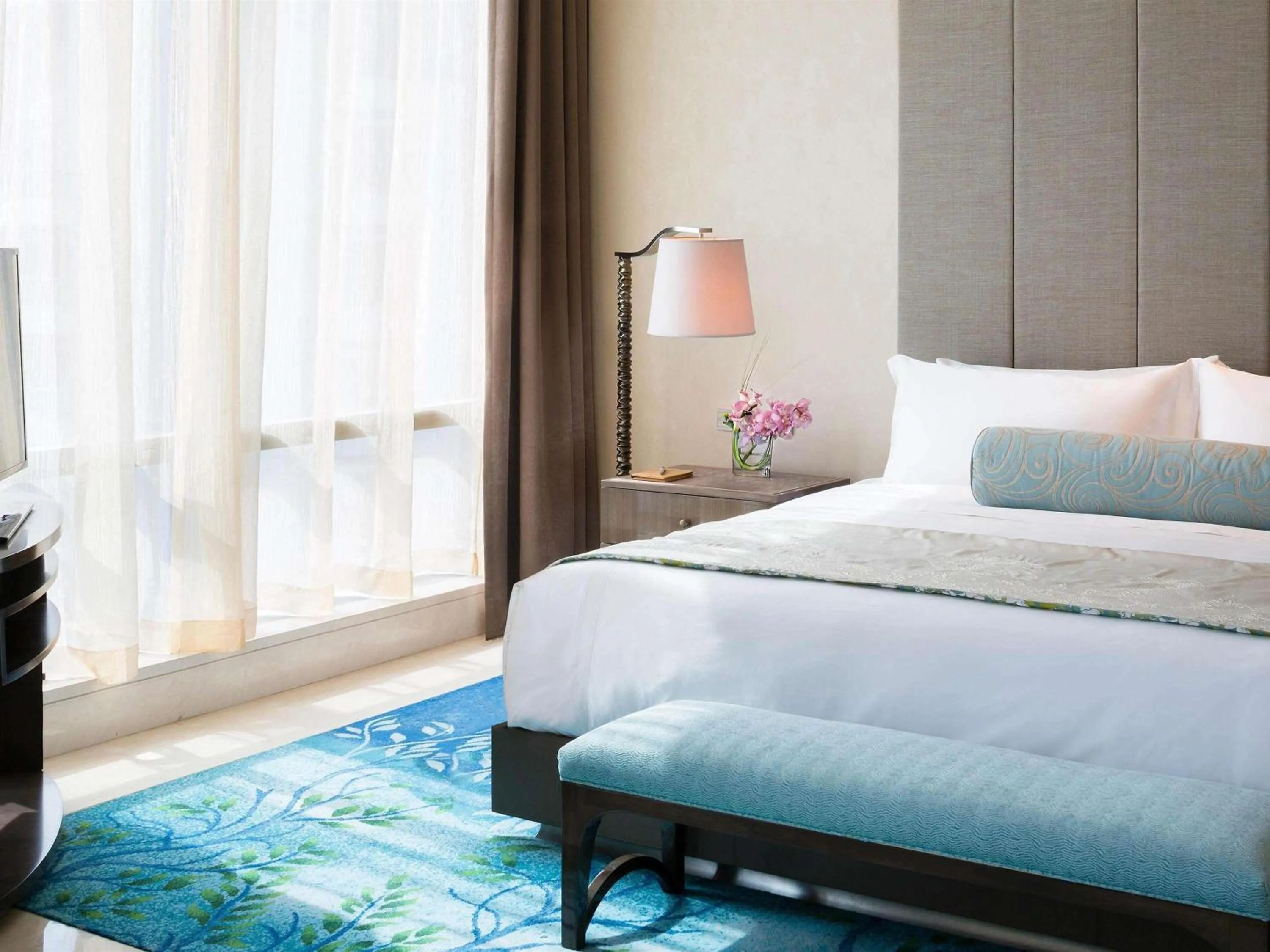 Bedroom, Bed in Raffles Jakarta