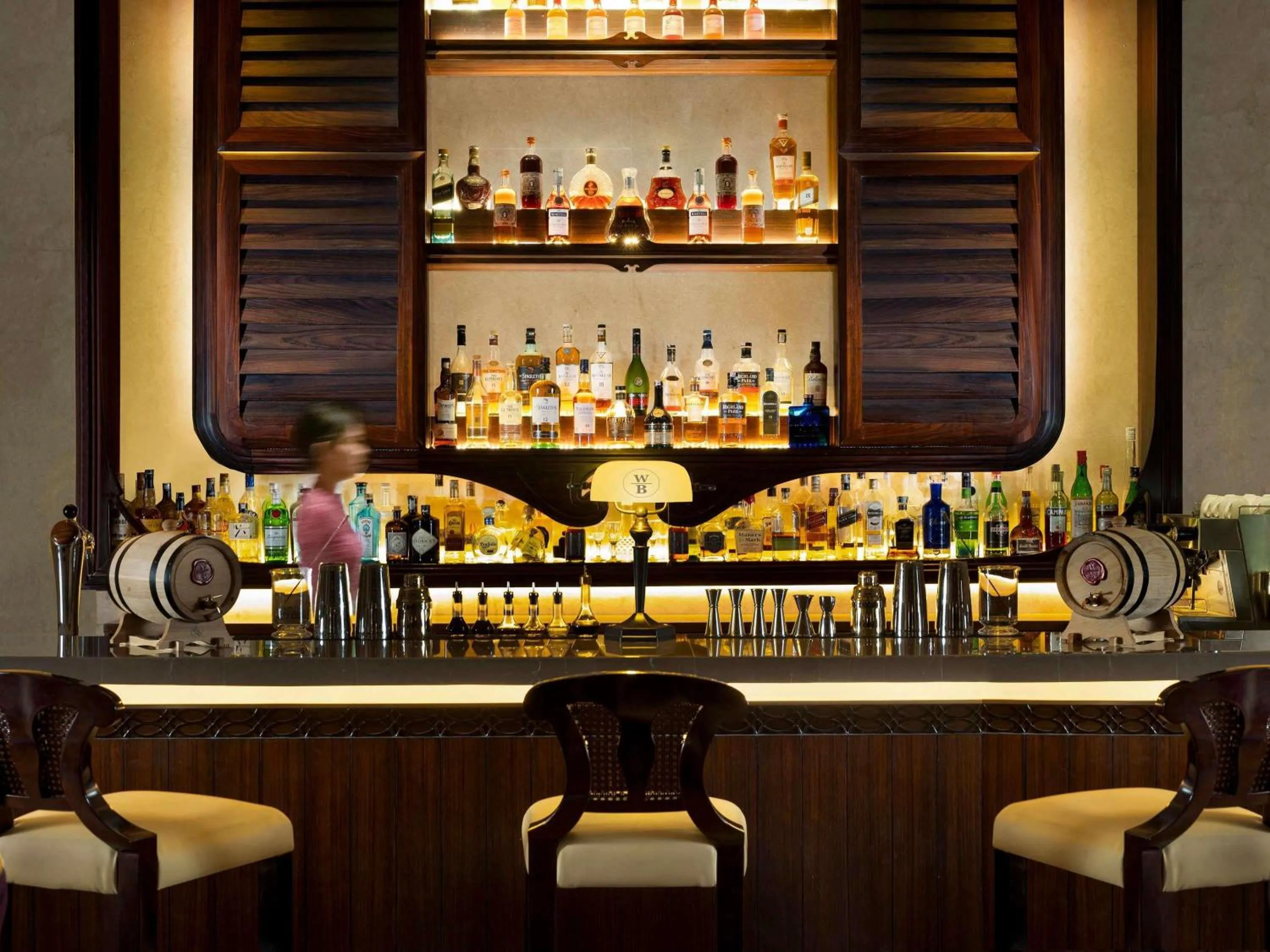Lounge or bar in Raffles Jakarta