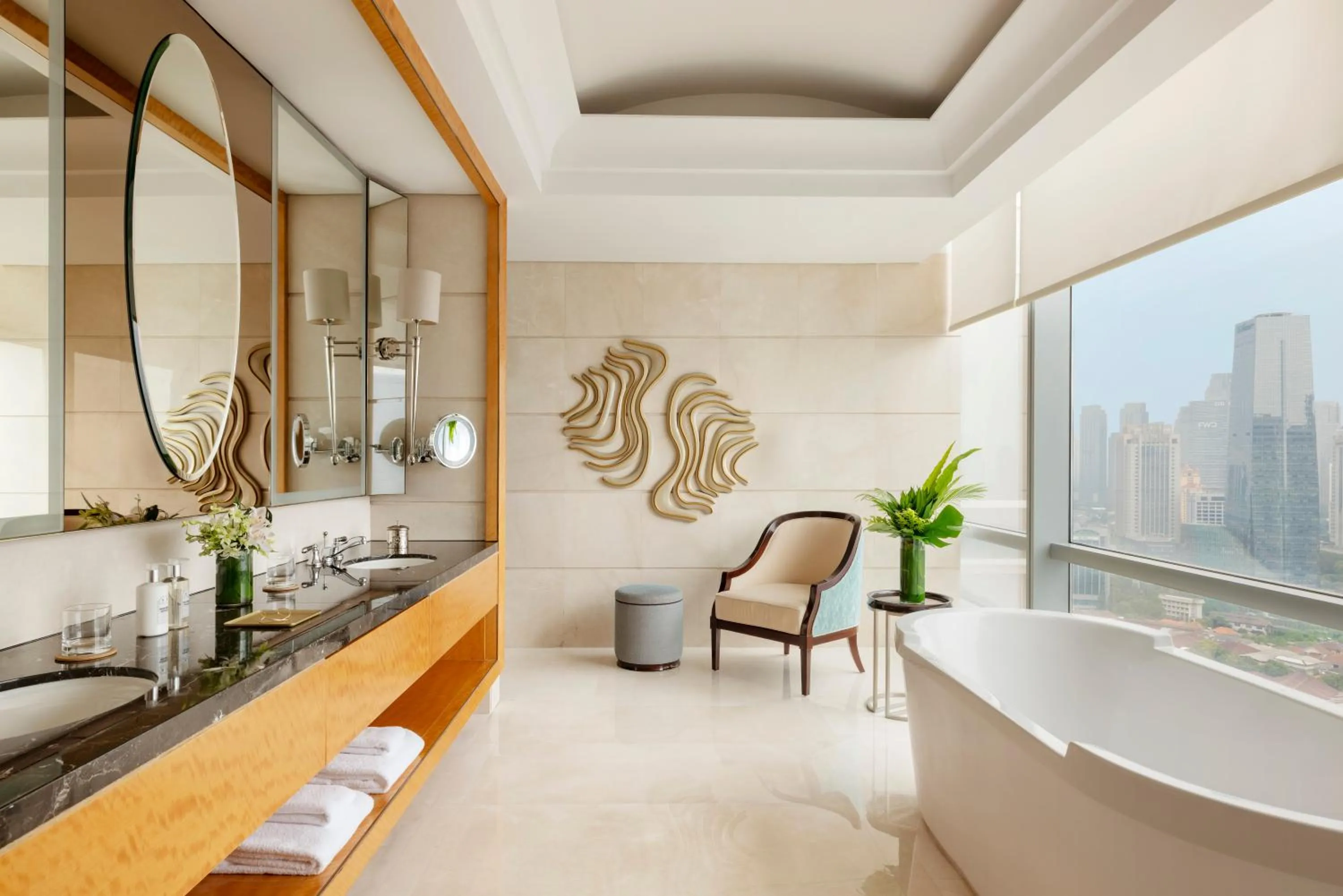 Bathroom in Raffles Jakarta