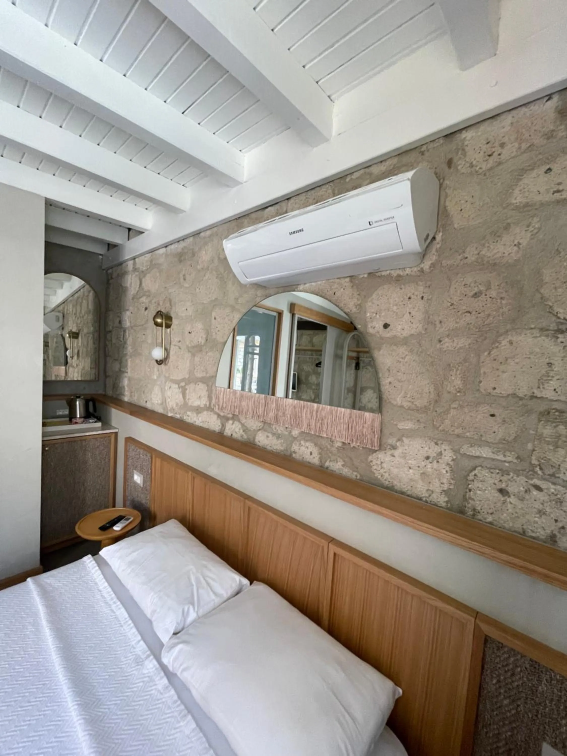 Bed in Monk Alaçatı