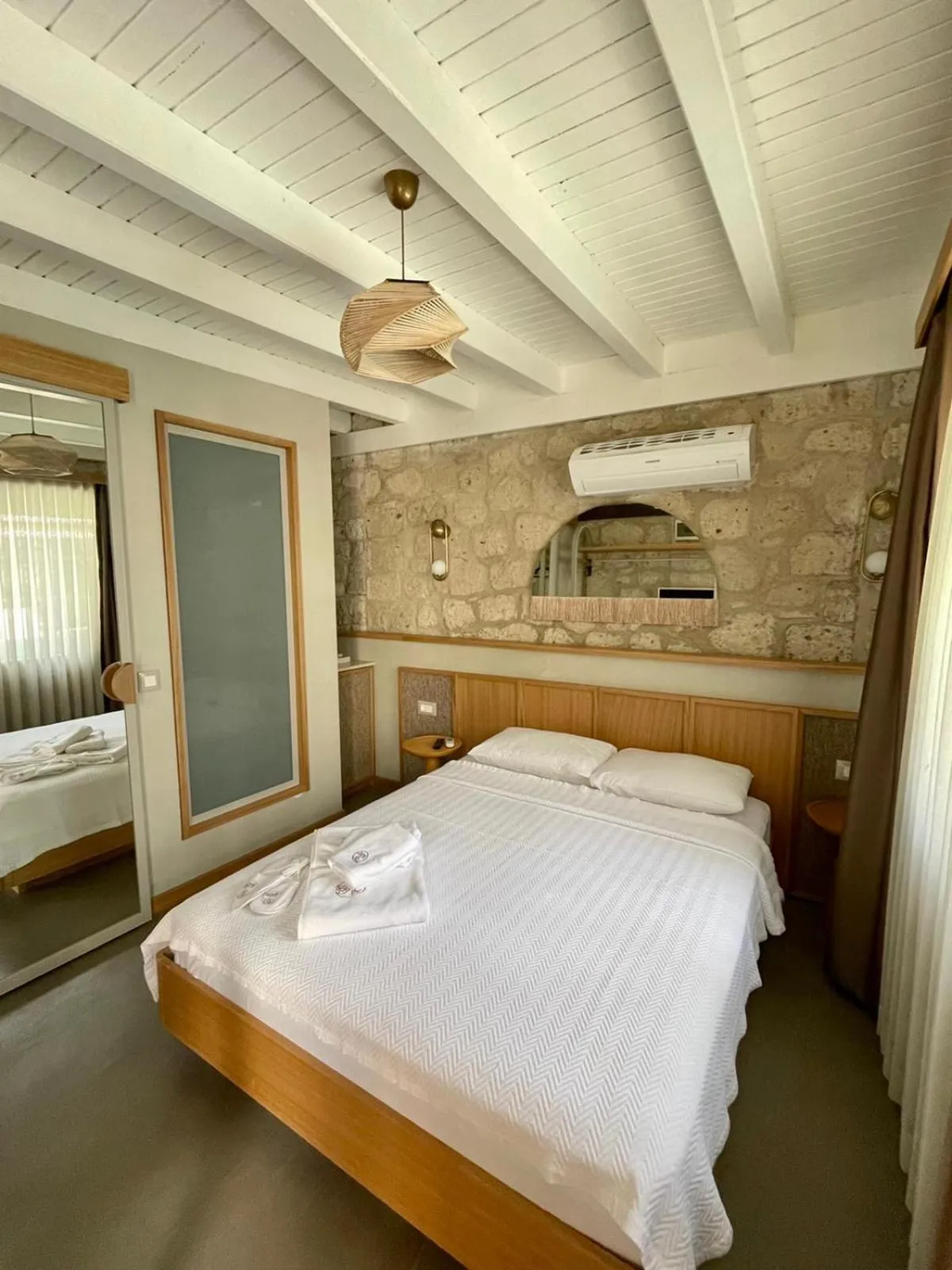 Bed in Monk Alaçatı