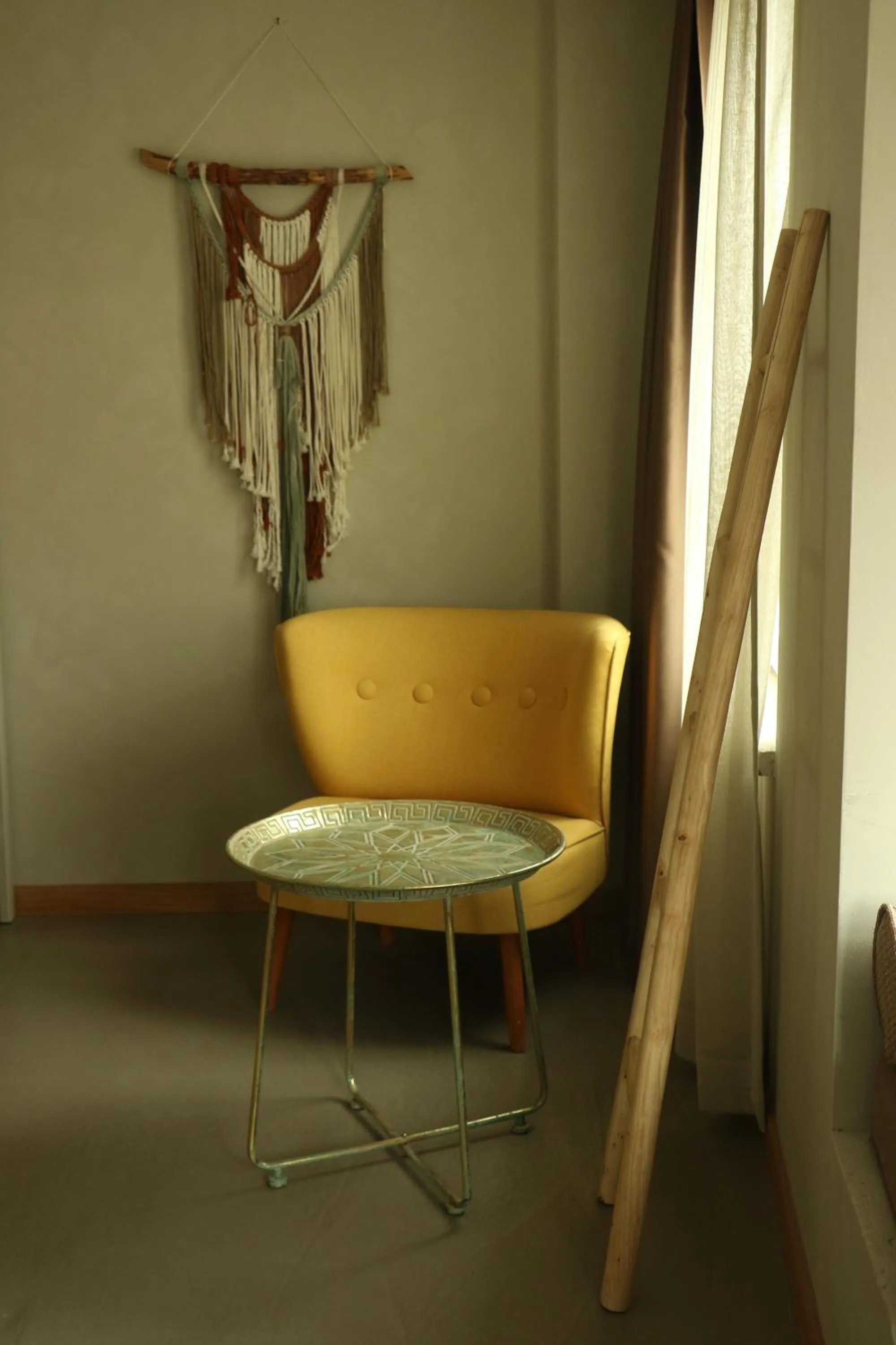 Seating area in Monk Alaçatı