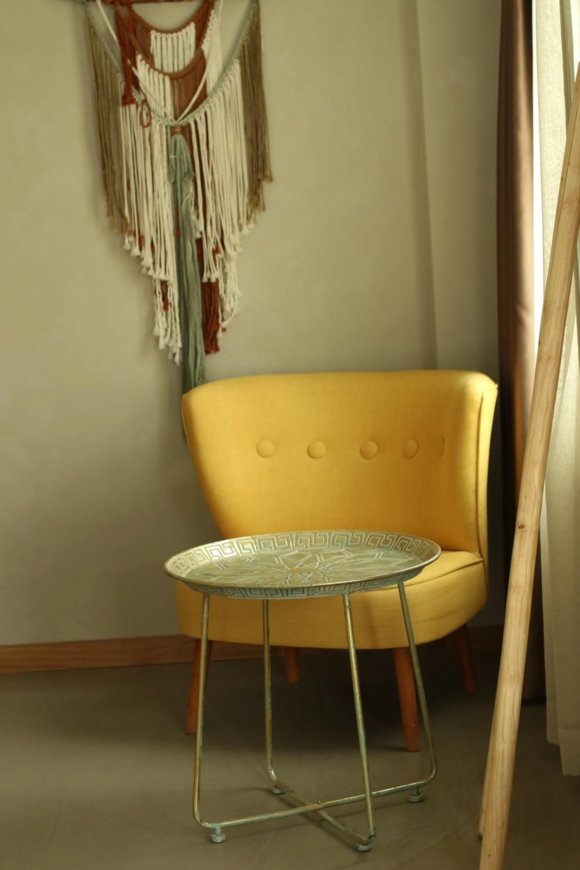 Seating area in Monk Alaçatı