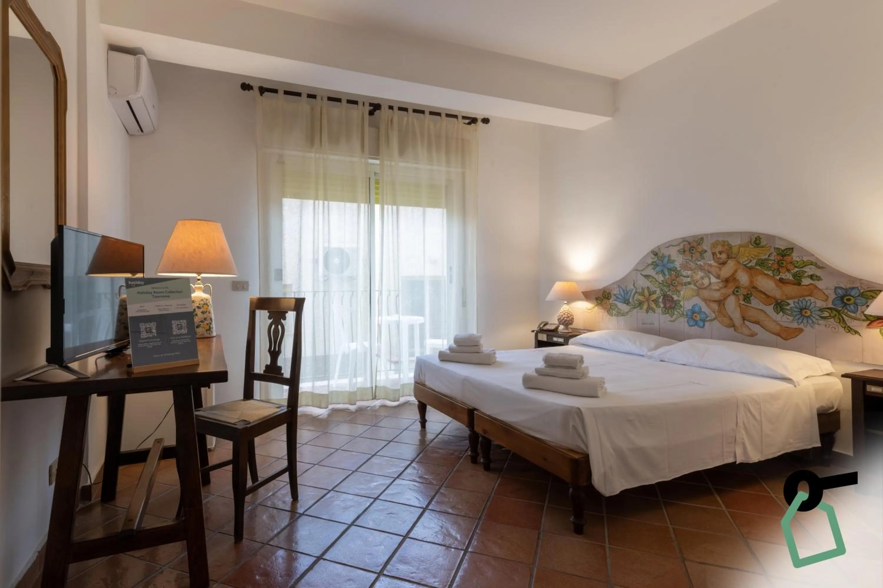 Double Room with Balcony in HOTIDAY Taormina Mare