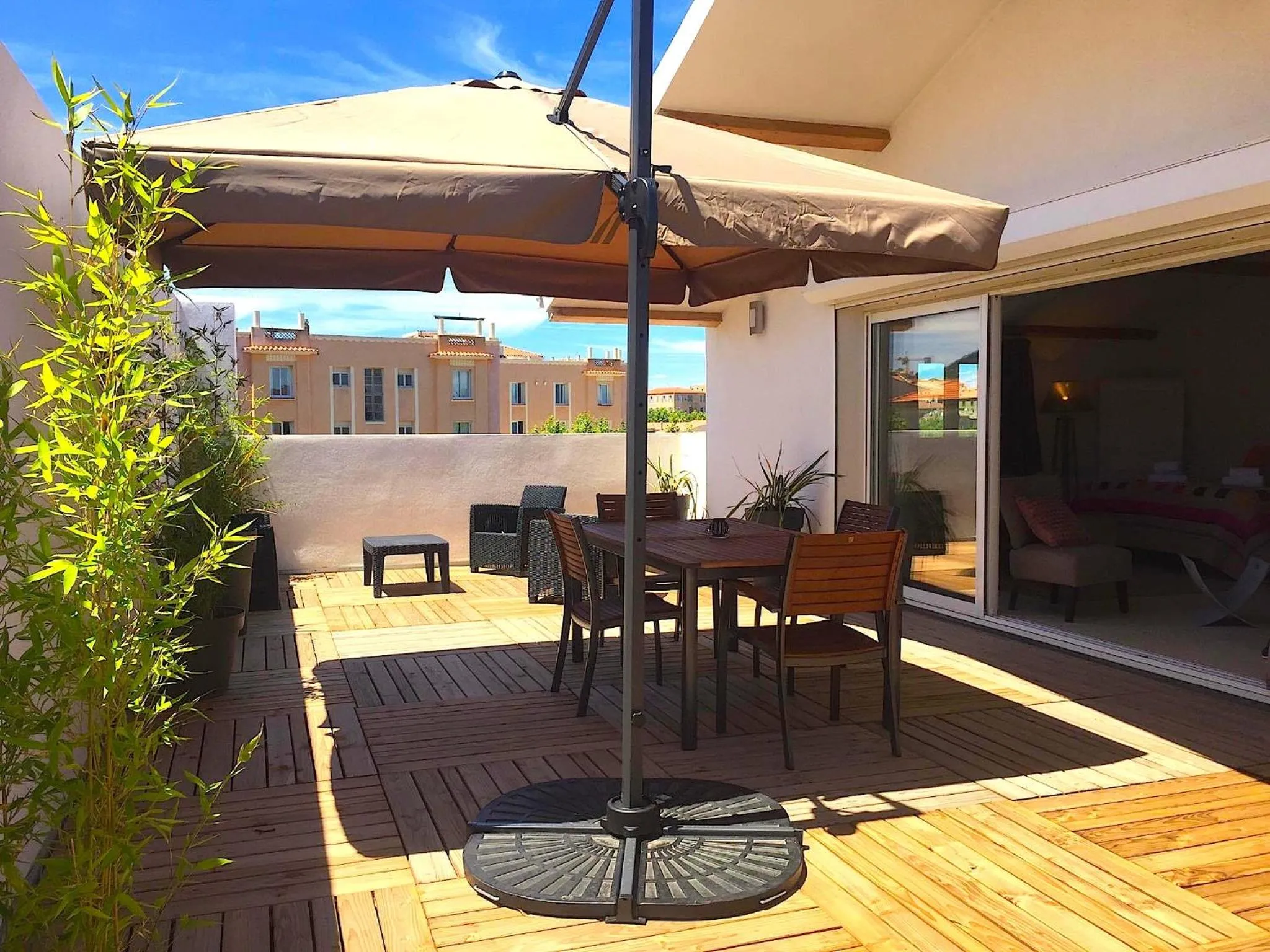 Patio in Résidence Le Cosimo