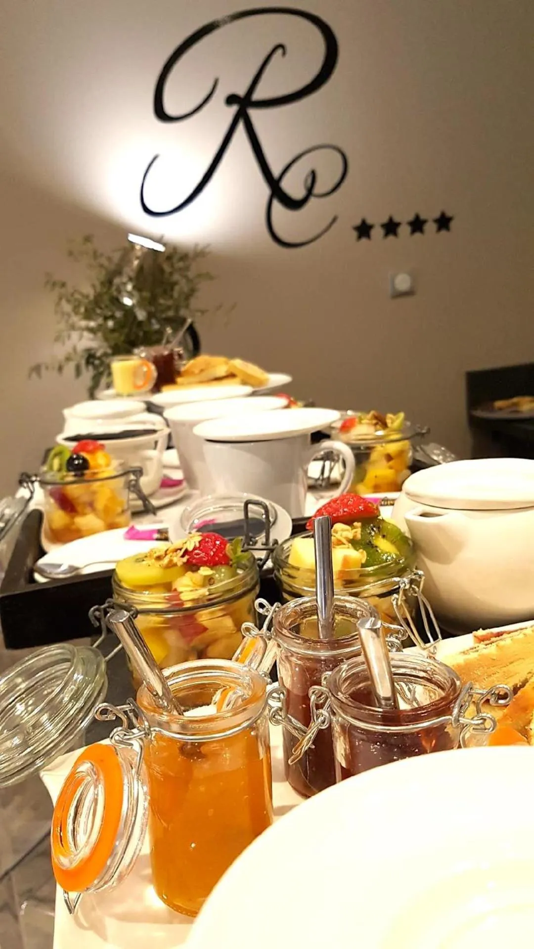 Breakfast in Résidence Le Cosimo