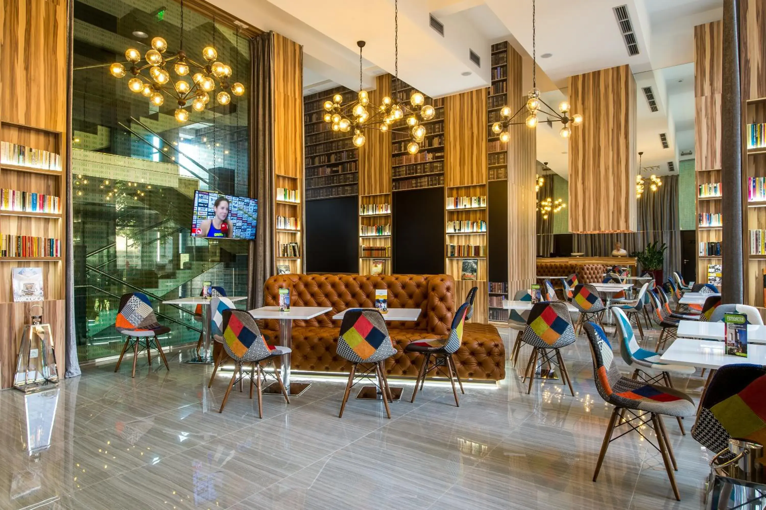 Lobby or reception in Science Hotel Lobby or reception in Science Hotel