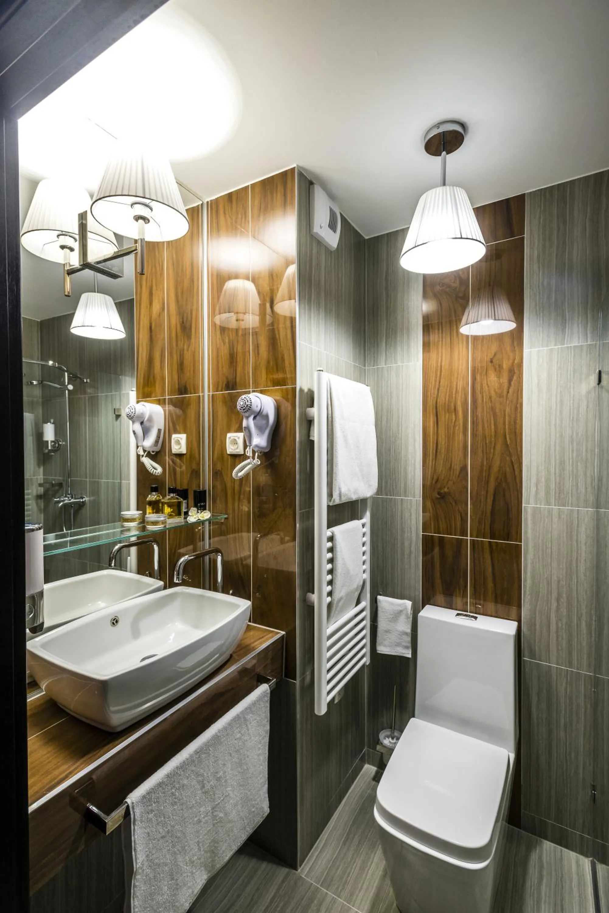 Bathroom in Science Hotel