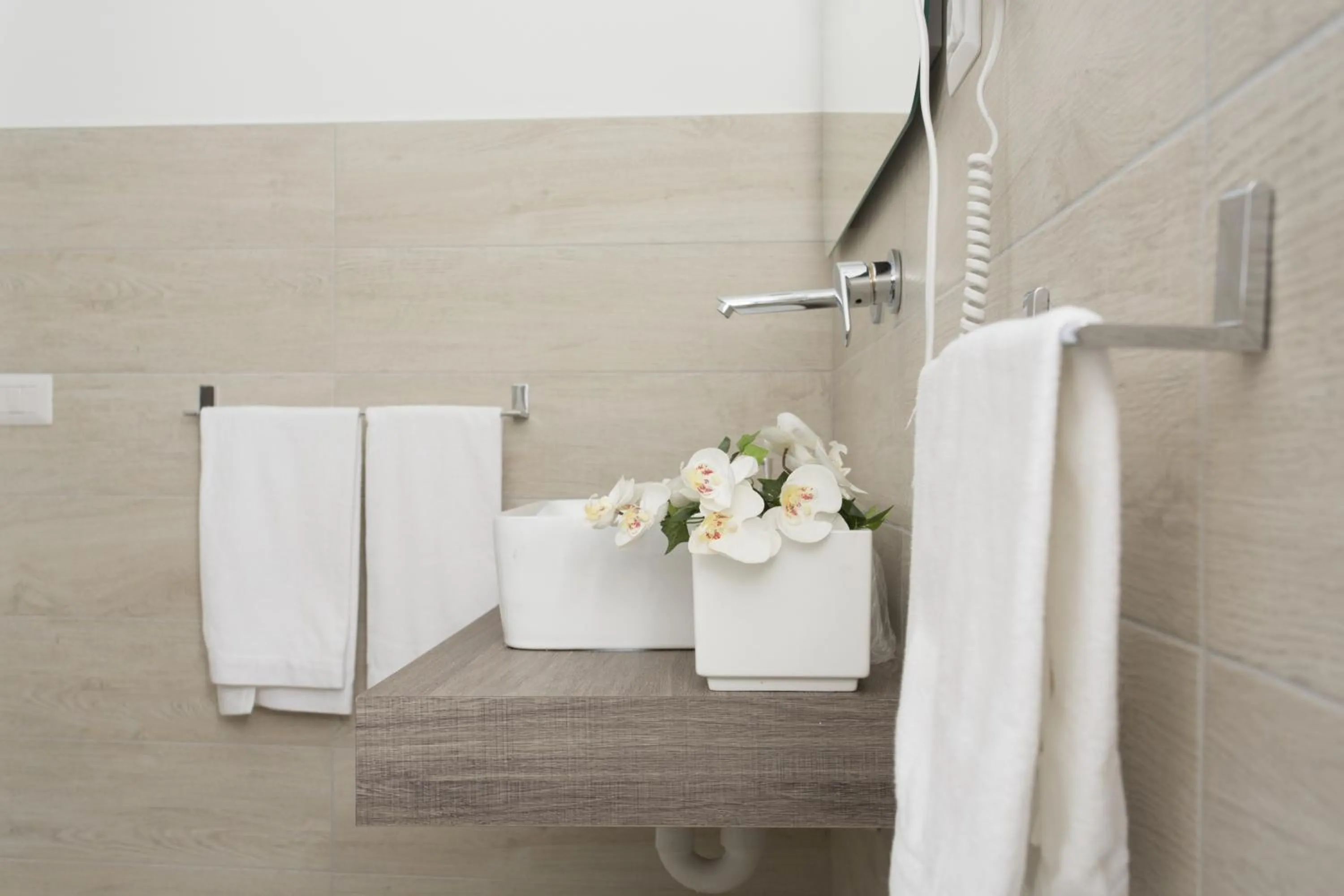 Shower in Residence Le Vie del Centro