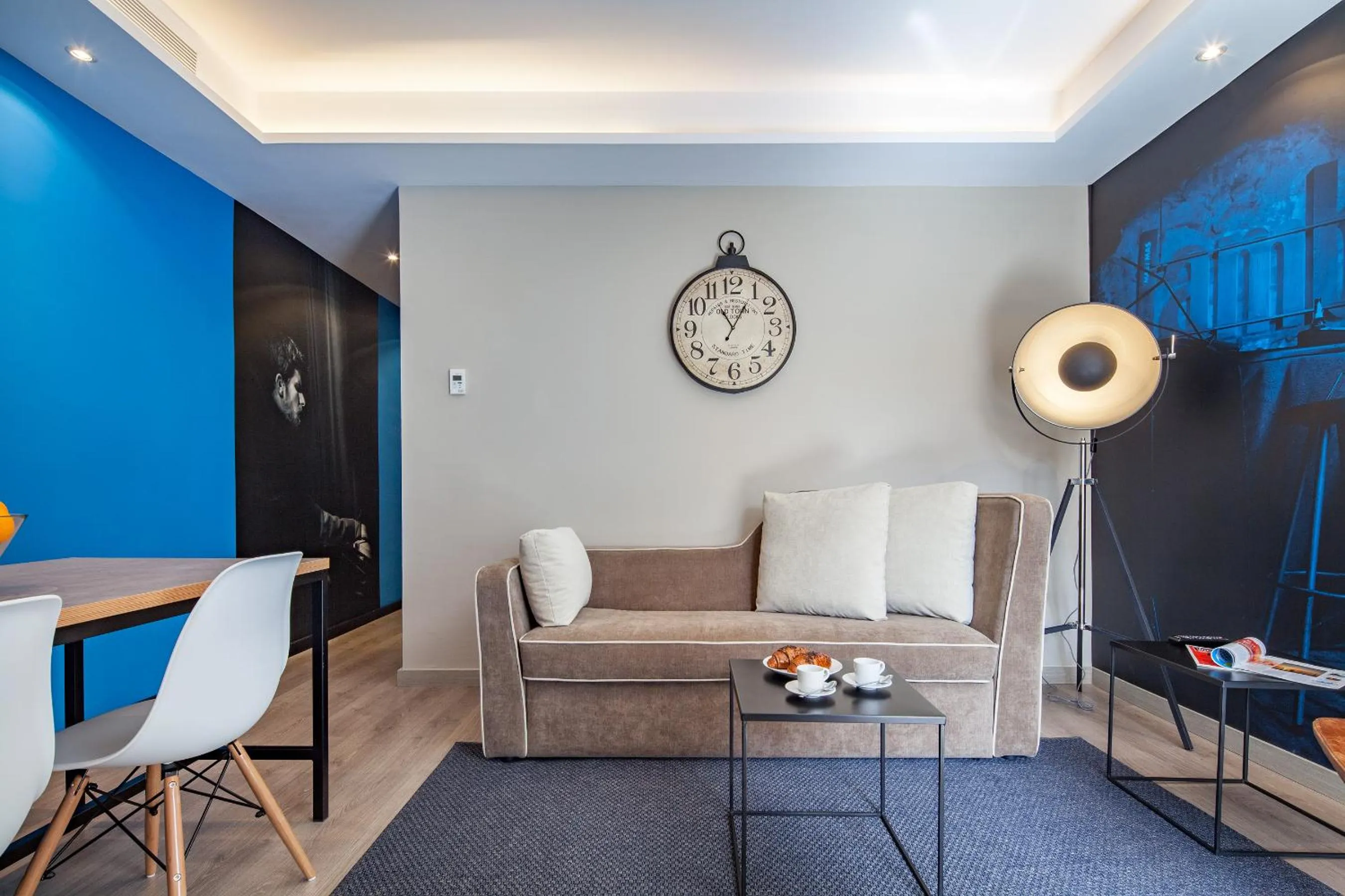 Living room in Habitat Apartments Cool Jazz