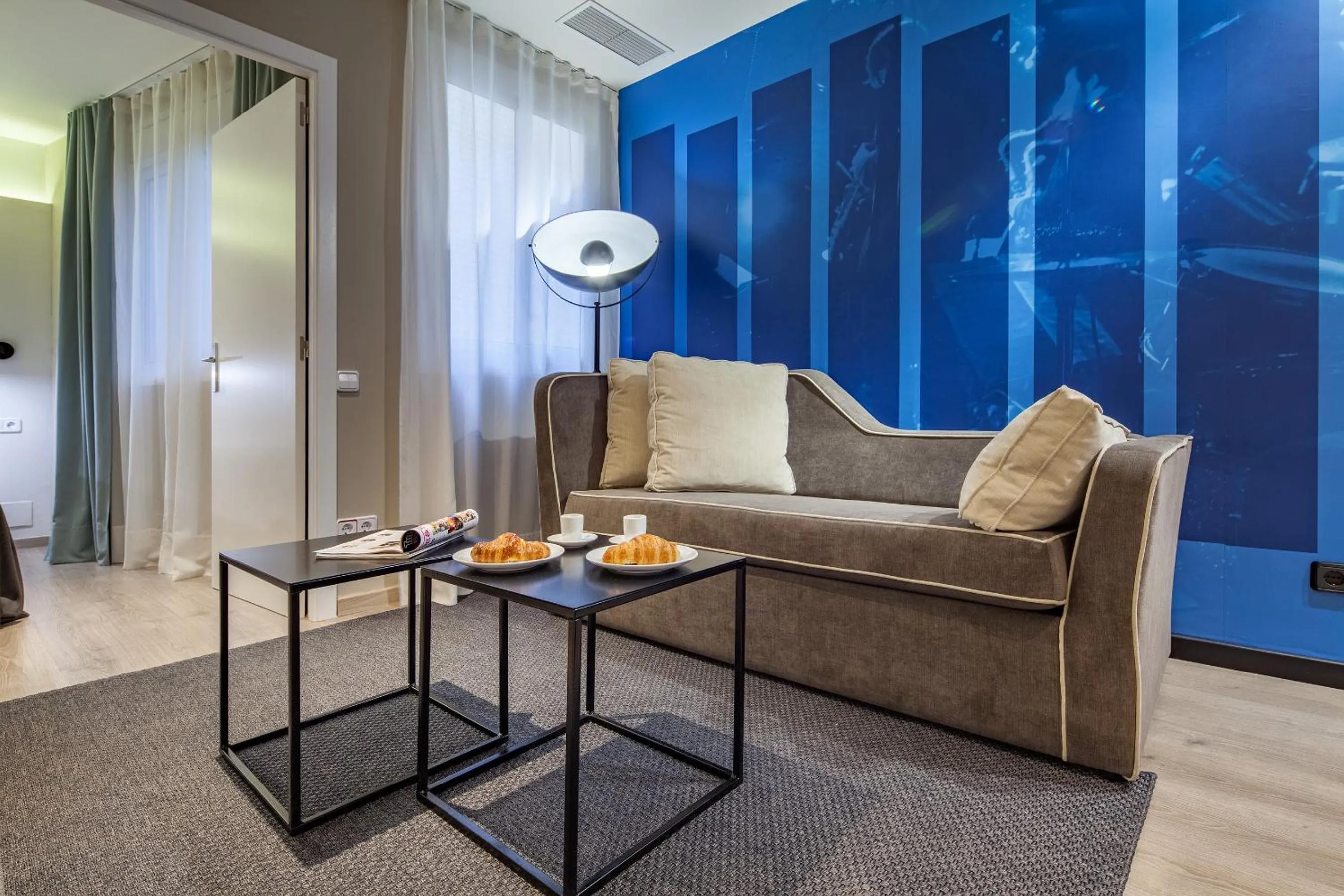 Living room in Habitat Apartments Cool Jazz