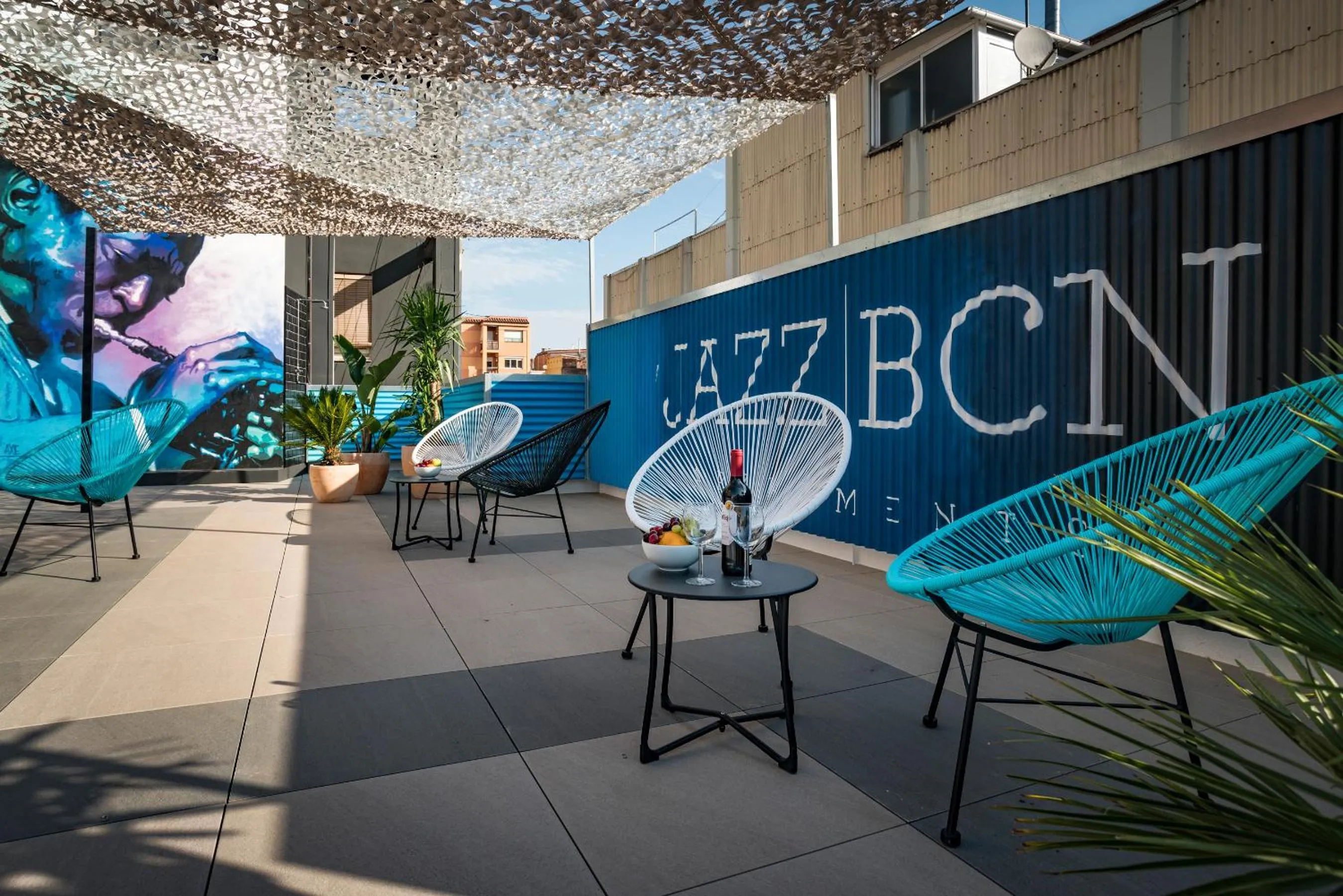 Balcony/Terrace in Habitat Apartments Cool Jazz