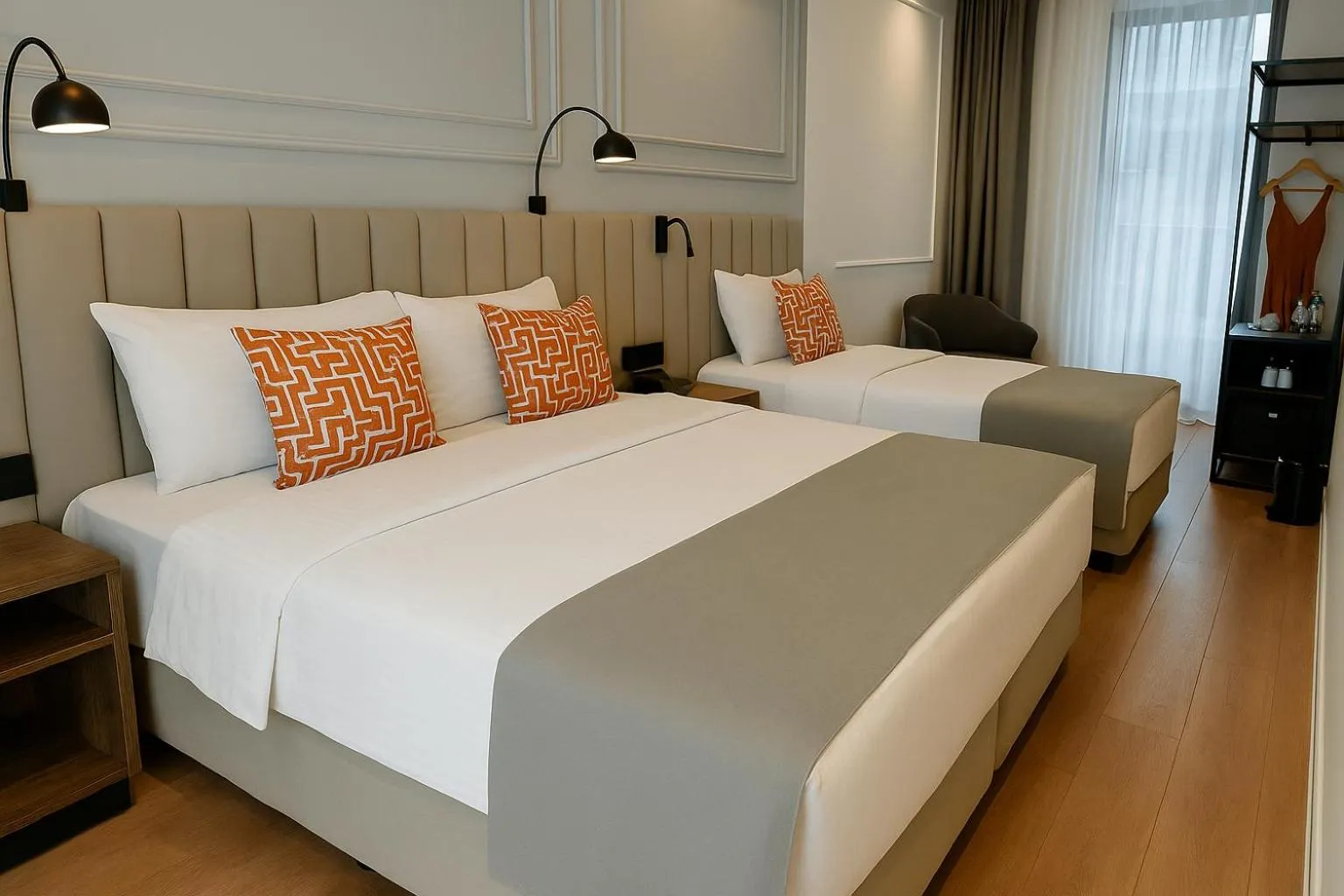 Bed in Center Port Hotel Karaköy
