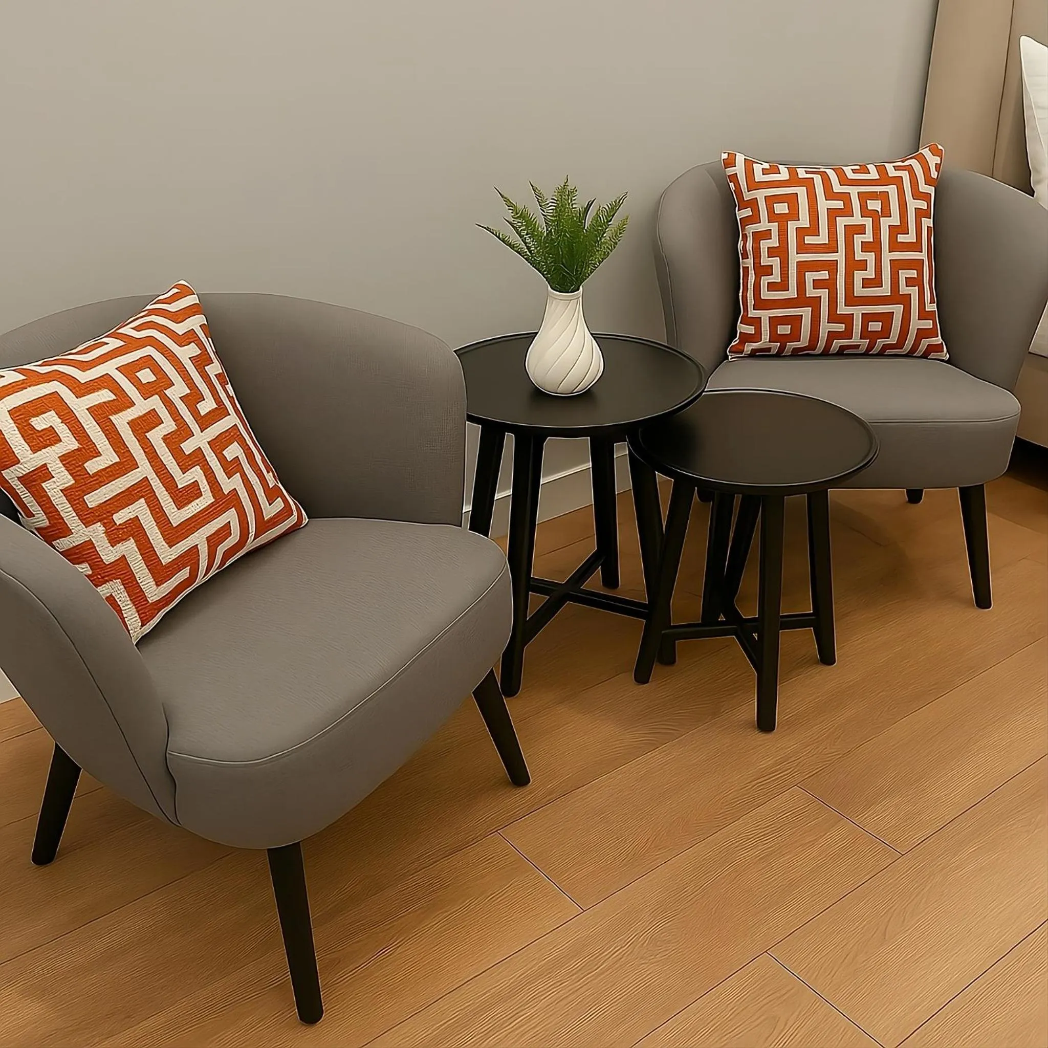 Seating area in Center Port Hotel Karaköy