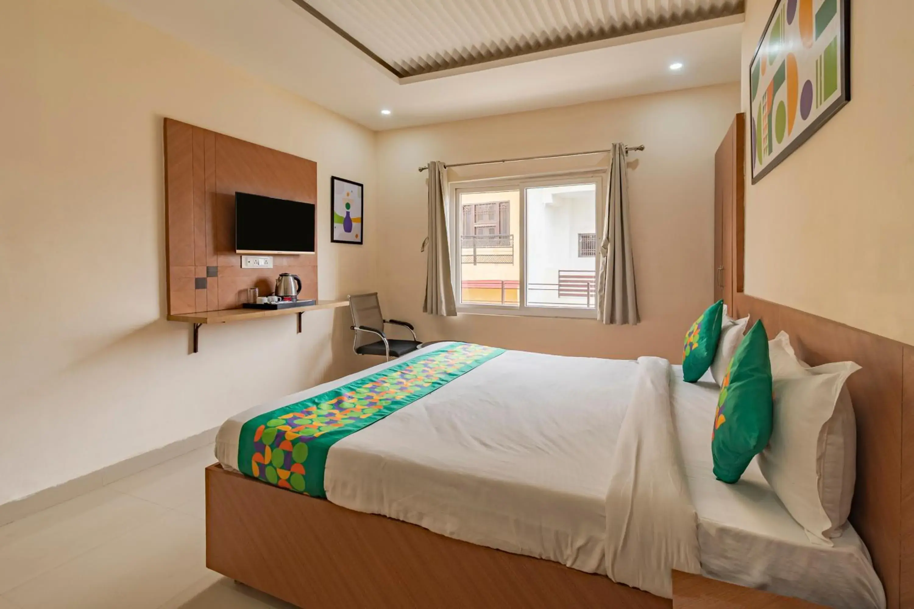 Bedroom, Bed in Treebo Raj Palace Bedroom, Bed in Treebo Raj Palace