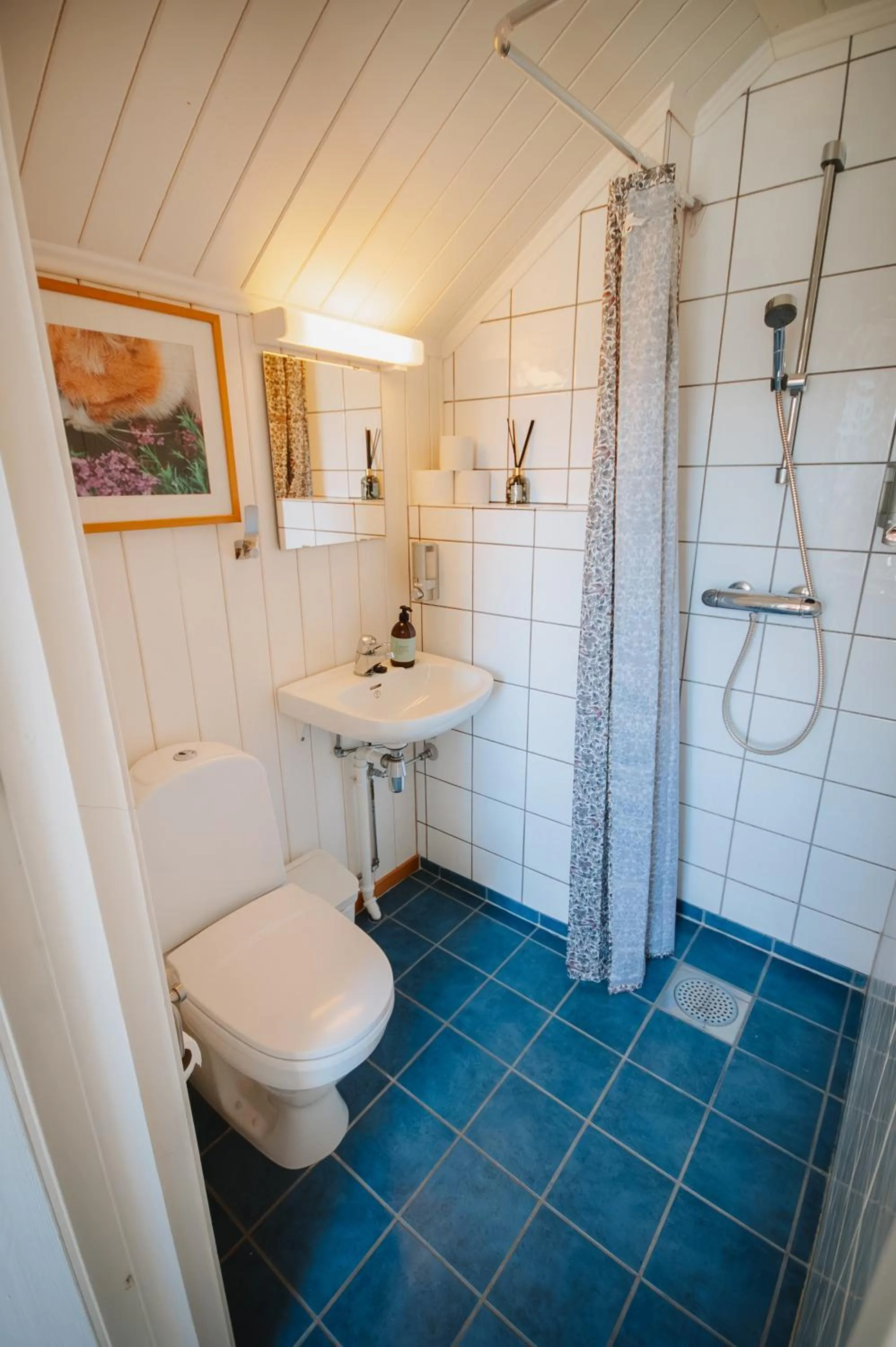 Shower in Helgaker Gård
