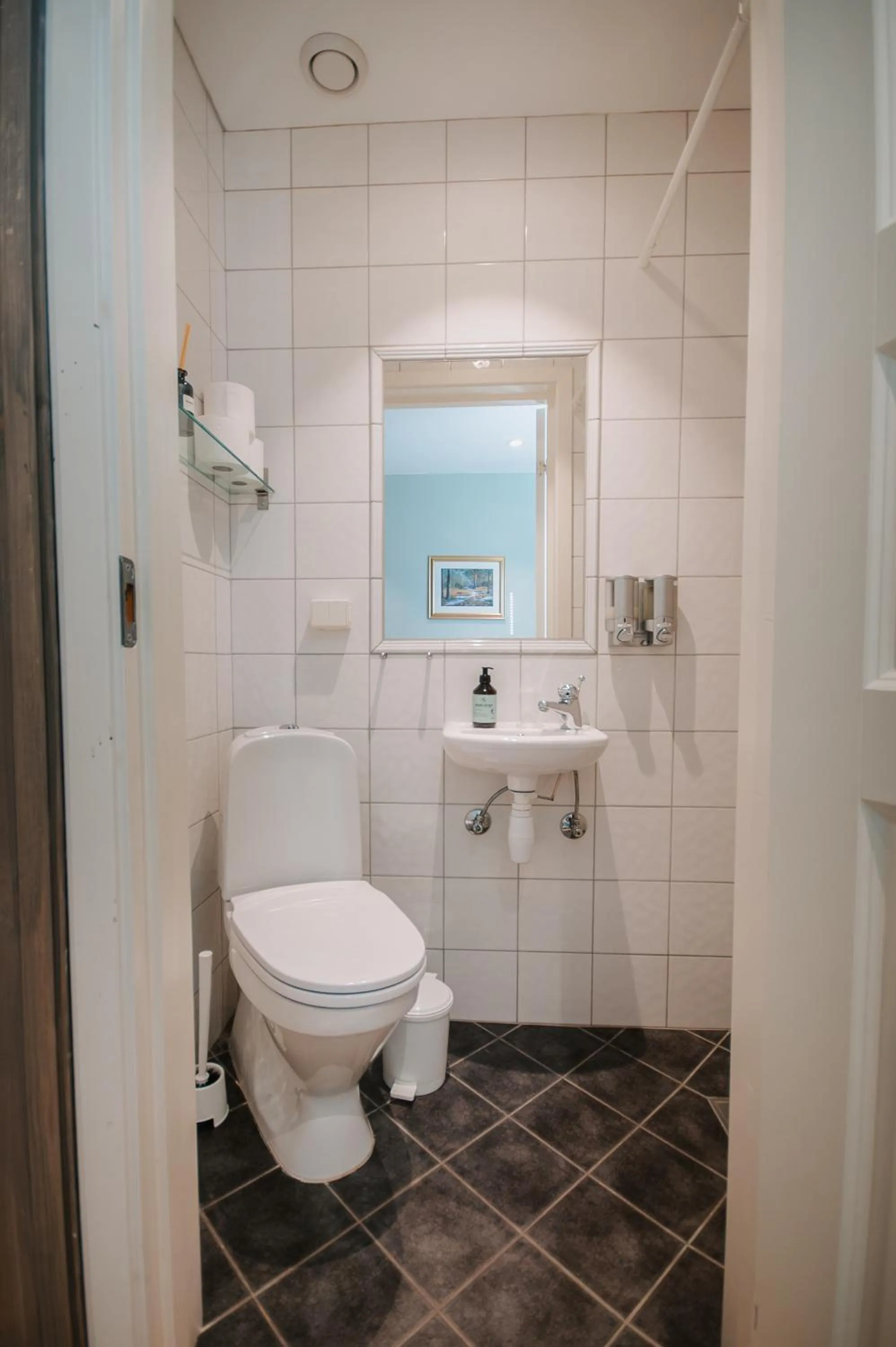 Shower in Helgaker Gård